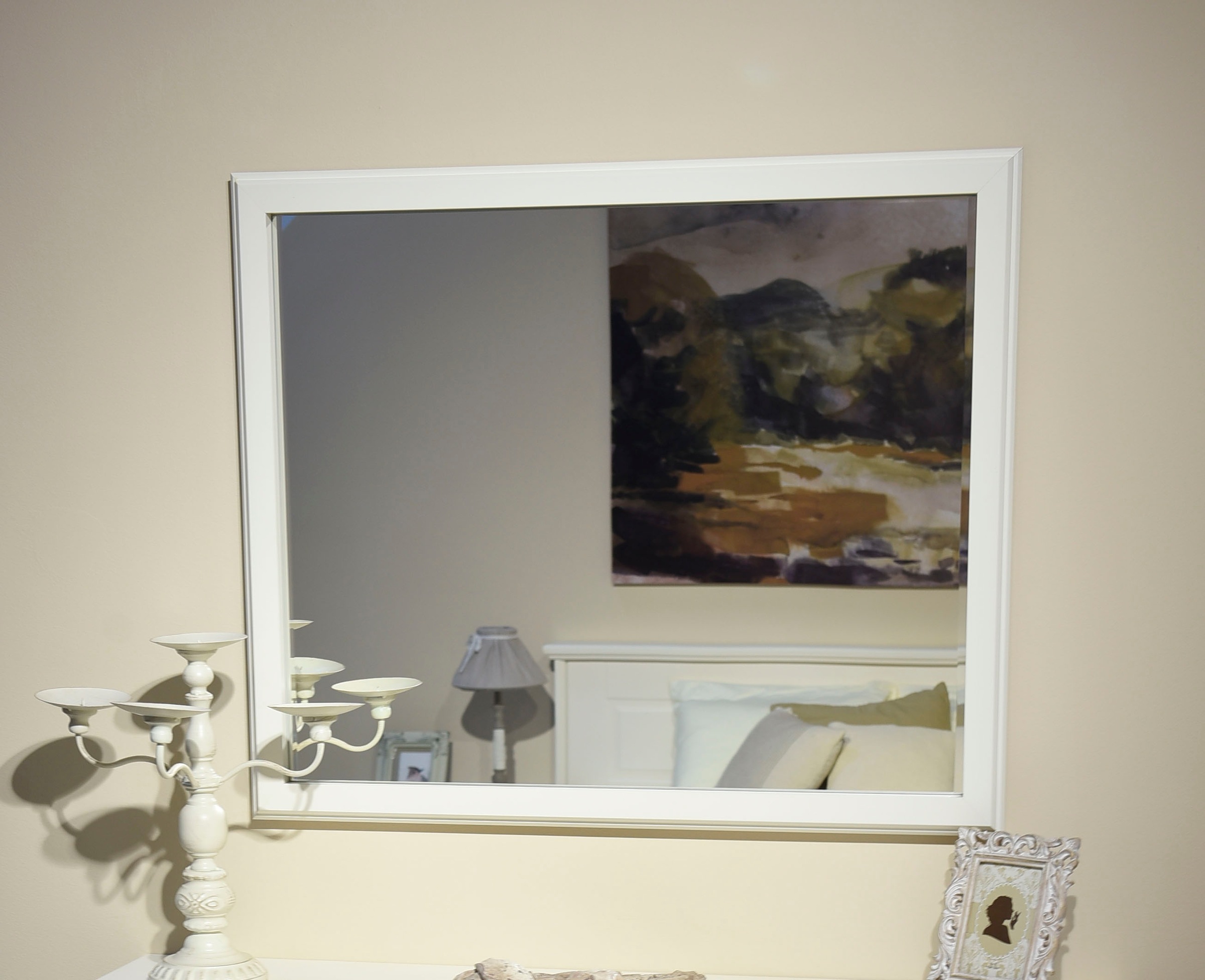 Home affaire Wandspiegel »Evergreen, Maße (B/T/H): 98/4/82 cm« mit Rahmen u günstig online kaufen