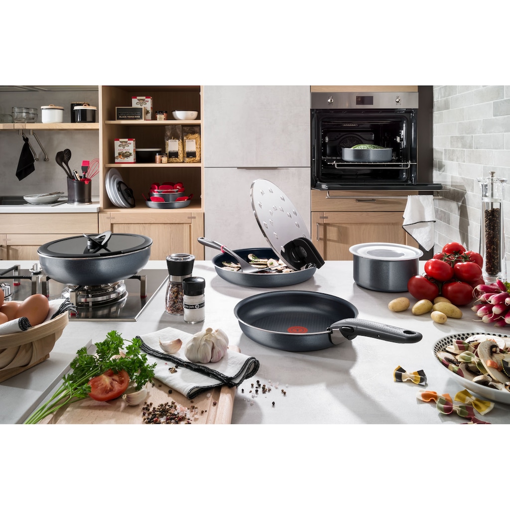 Tefal Pfannen-Set »Ingenio Elegance«, Aluminium, (Set, 3 tlg.)