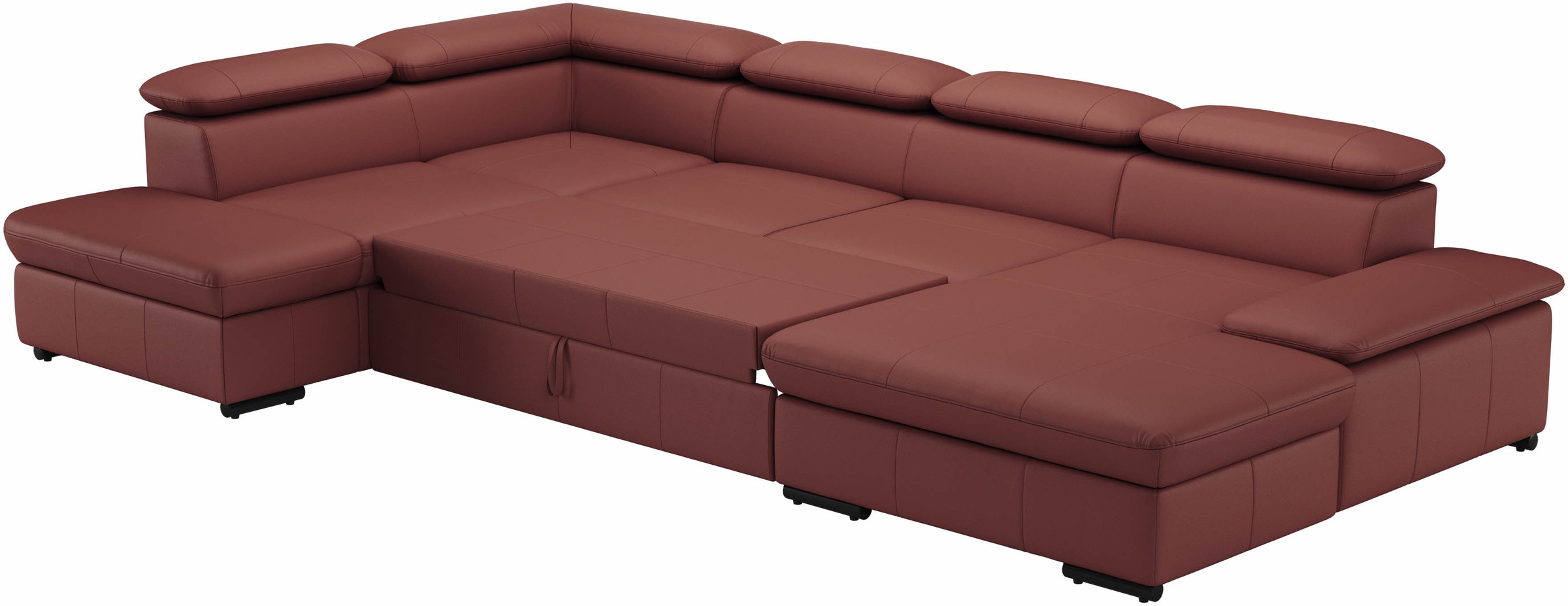 sit&more Wohnlandschaft »Alcudia U-Form«, wahlweise mit Bettfunktion