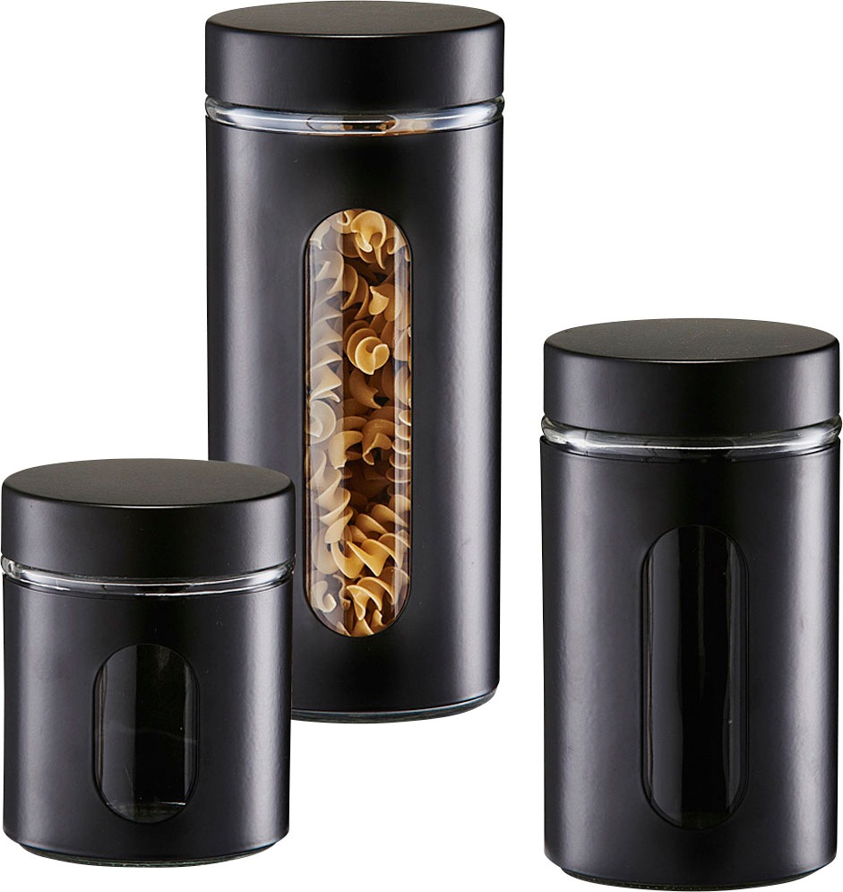 Zeller Present Vorratsglas »Style« Set, 3 Stk. tlg. dekorative und praktisc günstig online kaufen