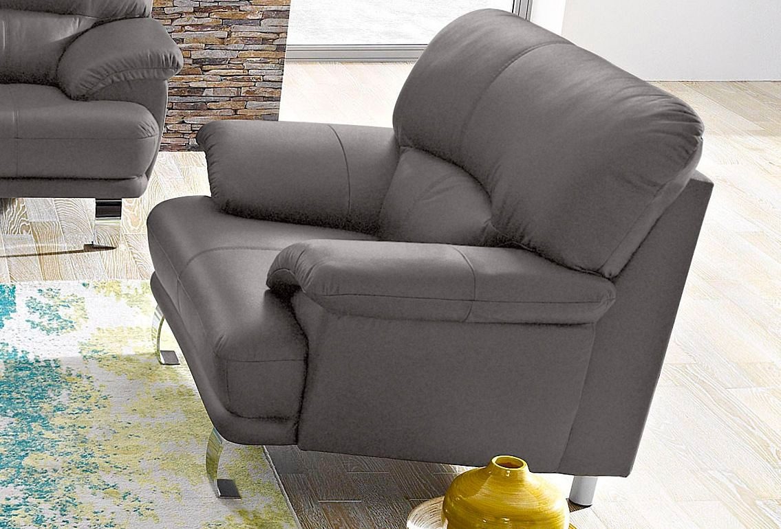 TRENDMANUFAKTUR Sessel »Cecilia, Loungesessel im italienischen Design, hohe günstig online kaufen