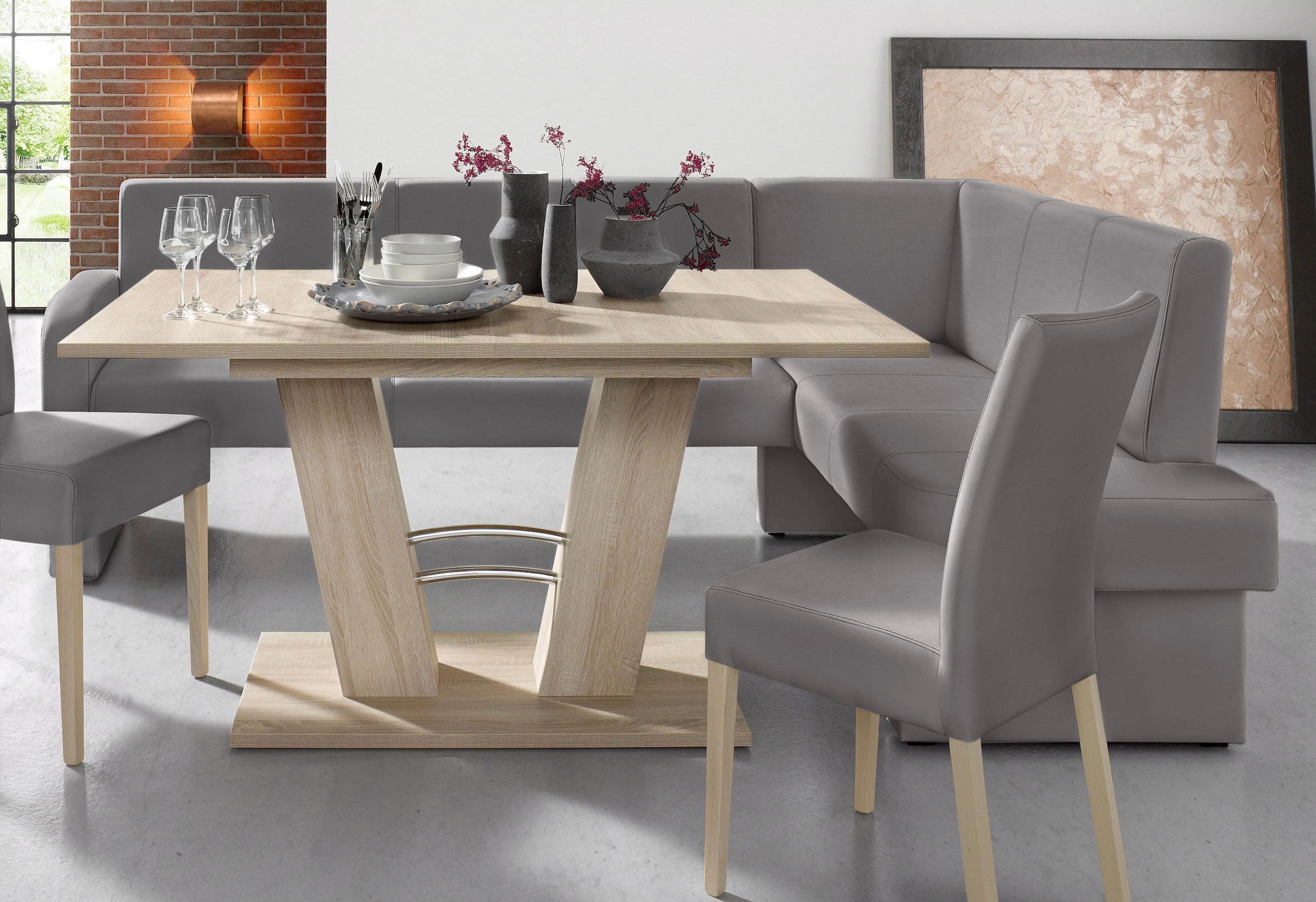 Home affaire Eckbank "Umag" 210 x 60 cm günstig online kaufen