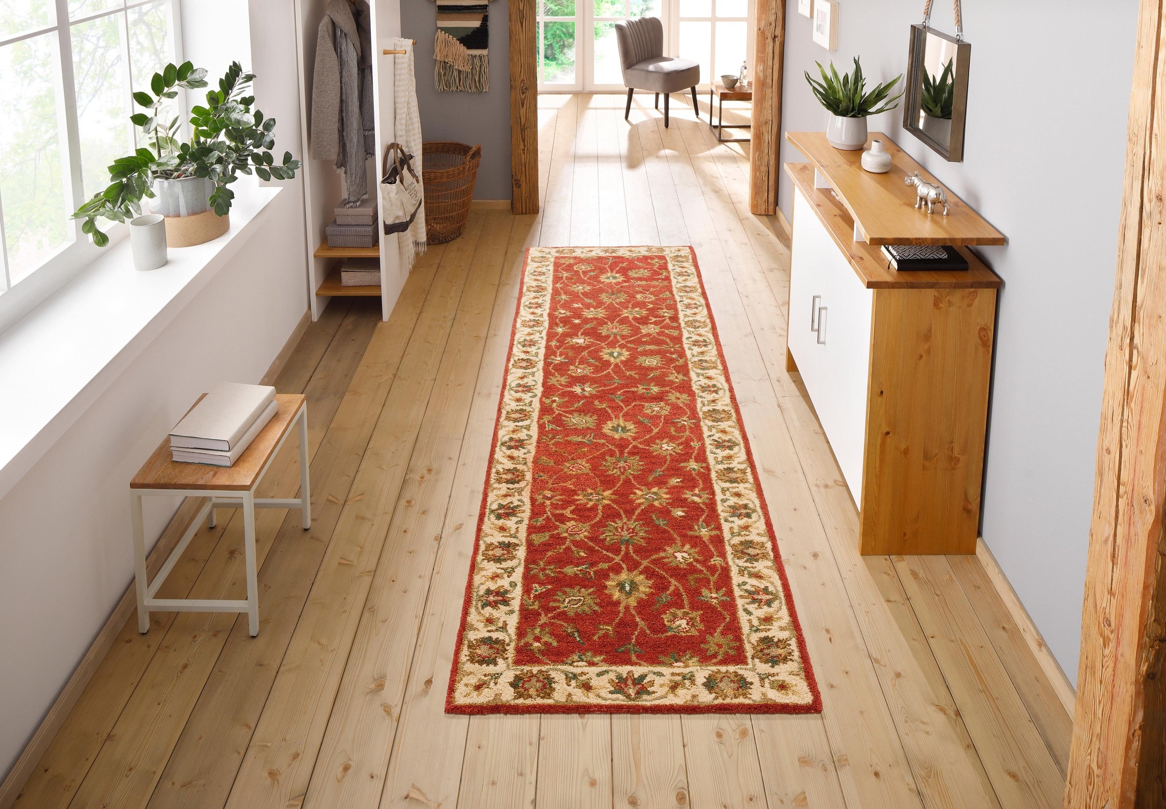 OTTO home Wollteppich »Sahil« rechteckig 14 mm Höhe reine Wolle, Orient-Opt günstig online kaufen