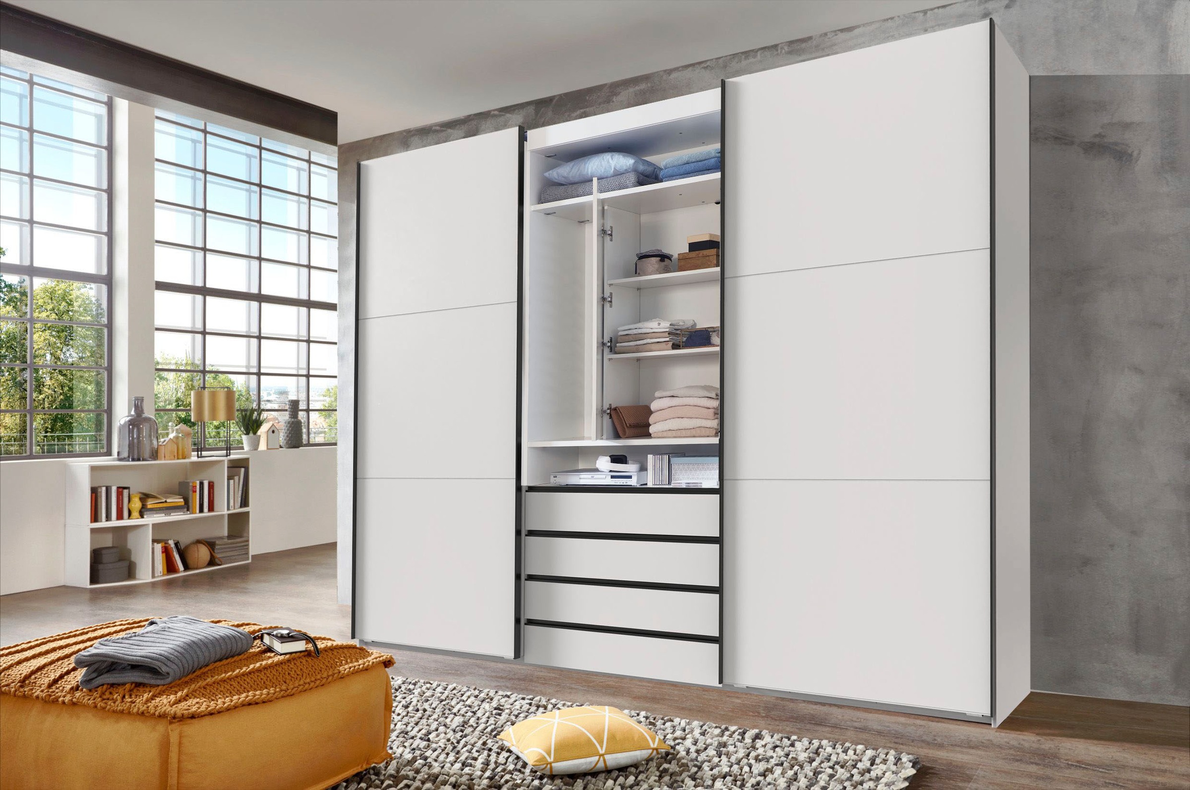Wimex Schwebetürenschrank "Magic by fresh to go", mit drehbarer Spiegeltür günstig online kaufen