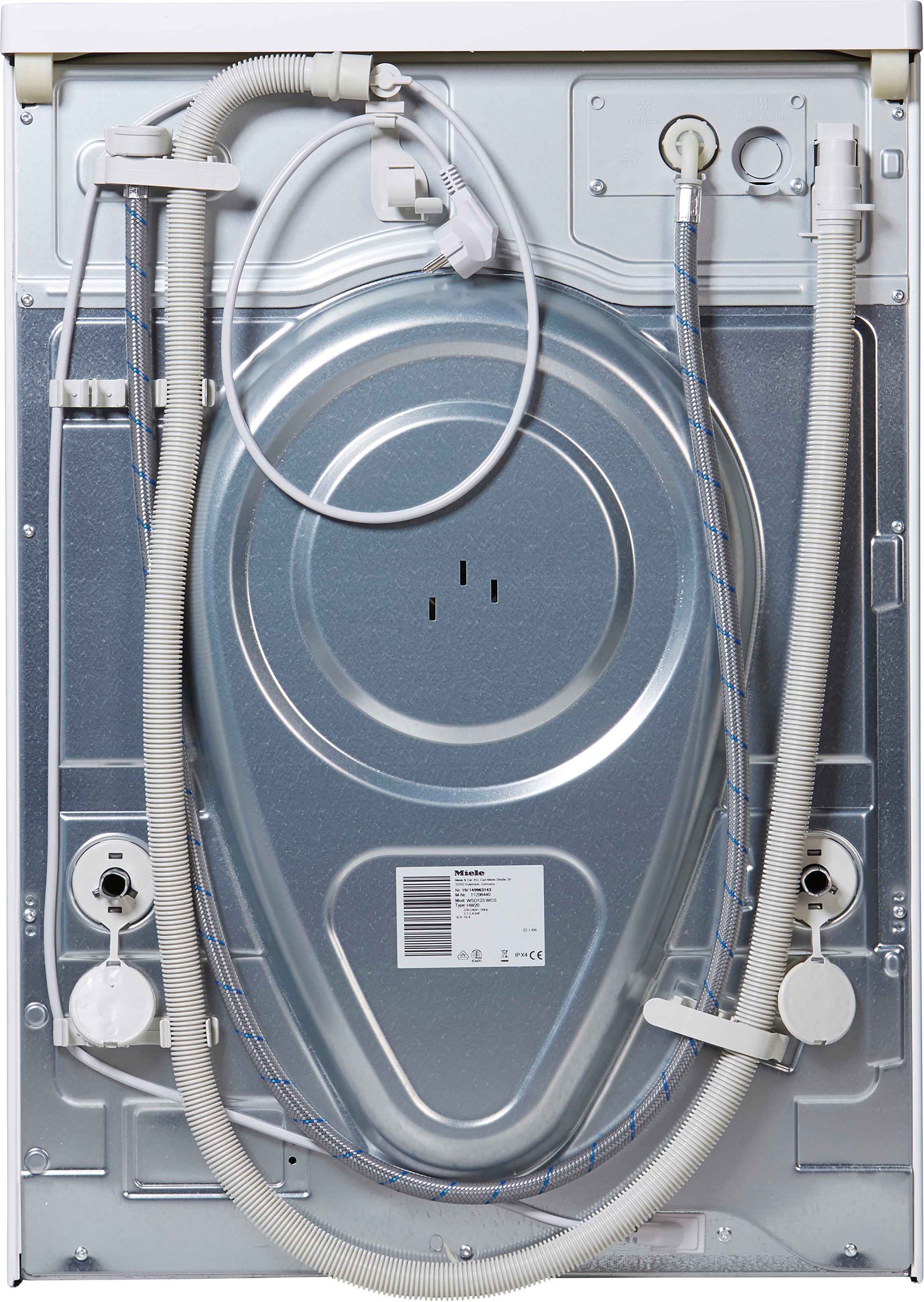 Miele Waschmaschine »WSD123 WCS 8kg«, 8 kg, 1400 U/min, Vorbügeloption