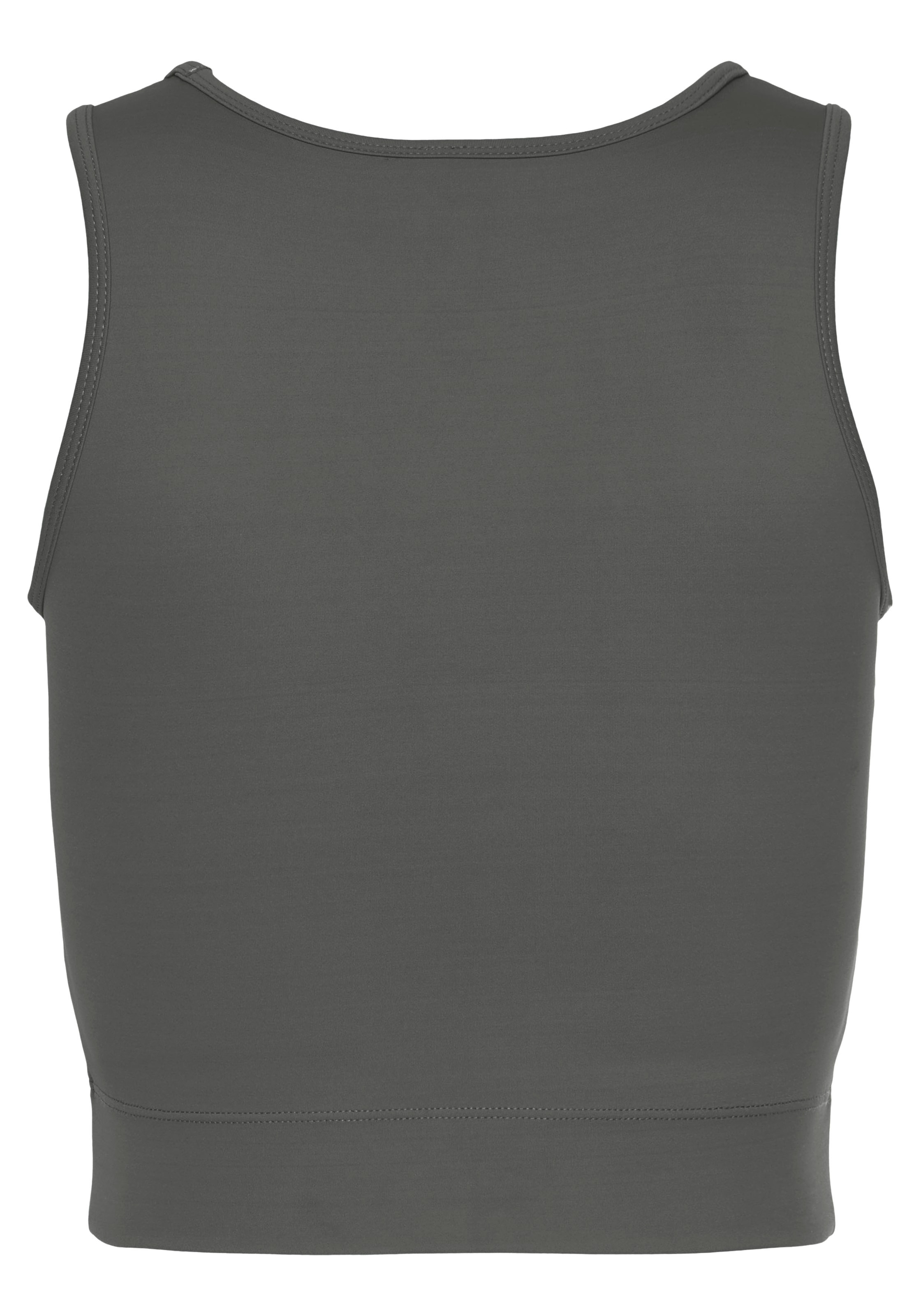 LASCANA ACTIVE Crop-Top, mit Raffung und Mesheinsätze