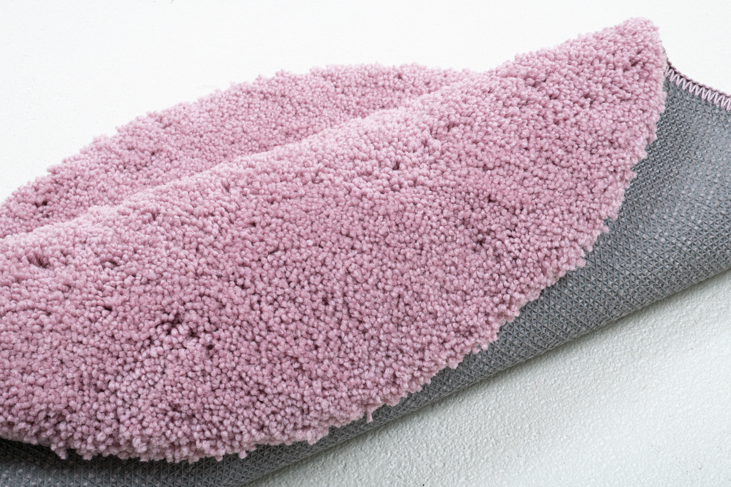TOM TAILOR HOME Badematte »Cozy Bath UNI«, rutschhemmend beschichtet, fußbodenheizungsgeeignet, Badteppich, Uni Farben, rechteckig, rund und oval erhältlich