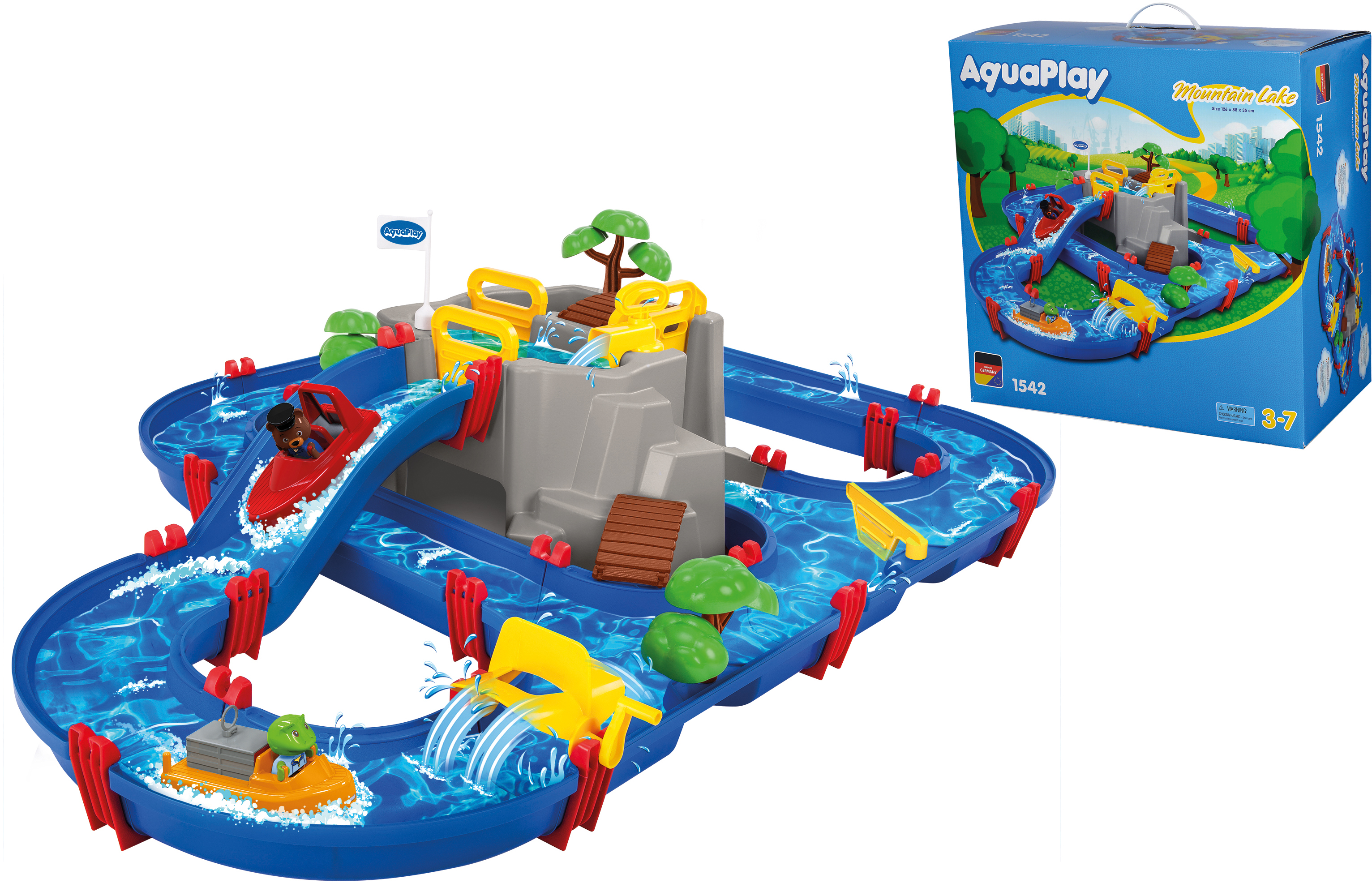 Wasserbahn »AquaPlay MountainLake«, Made in Germany
