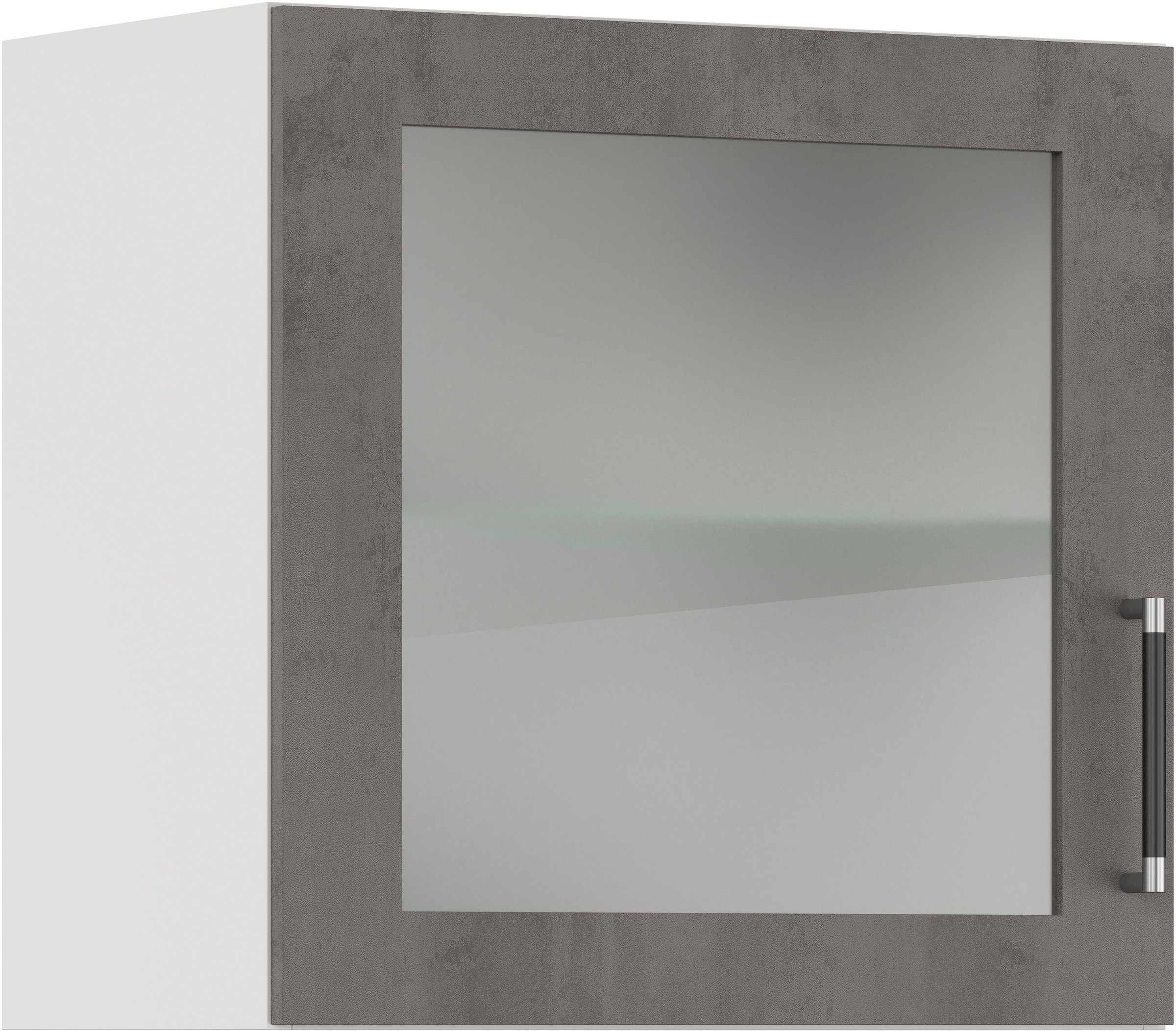 IMPULS KÜCHEN Glashängeschrank ""Prag", Breite/Höhe: 50 oder 60/57,9 cm" vo günstig online kaufen