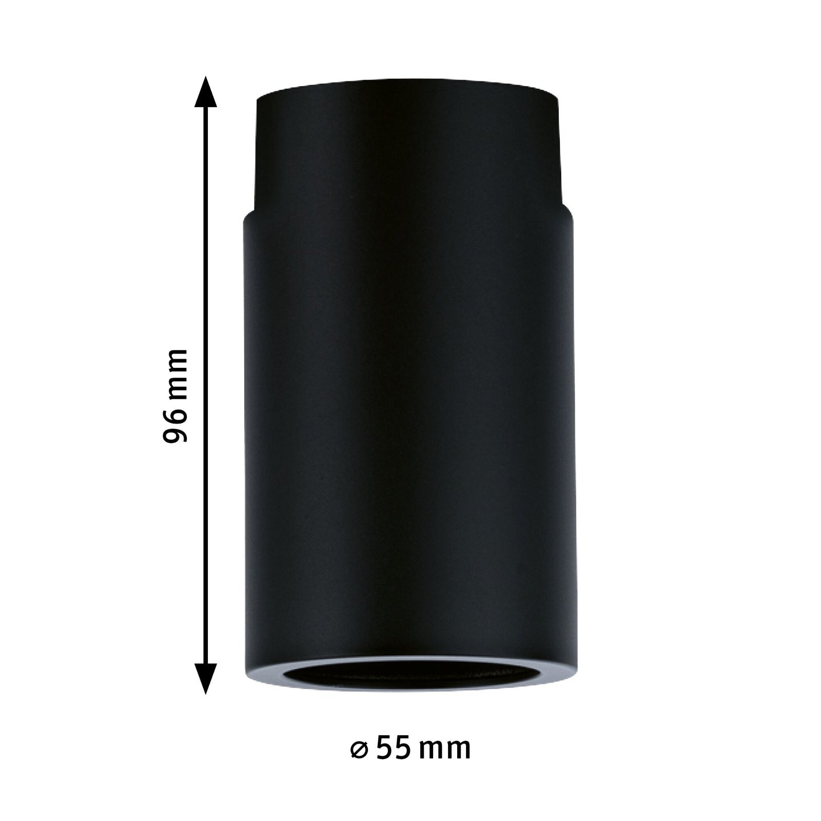 Paulmann Schienensystem-Leuchten »URail Schienenspot Socket Einzelspot E27 max. 20W 230V«, dimmbar