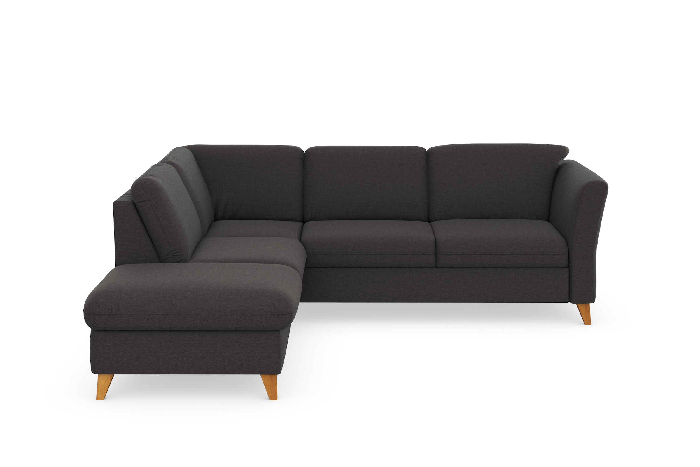Home affaire Ecksofa »Trelleborg L-Form«, Federkern-Polsterung, wahlweise mit Bettfunktion und Stauraum