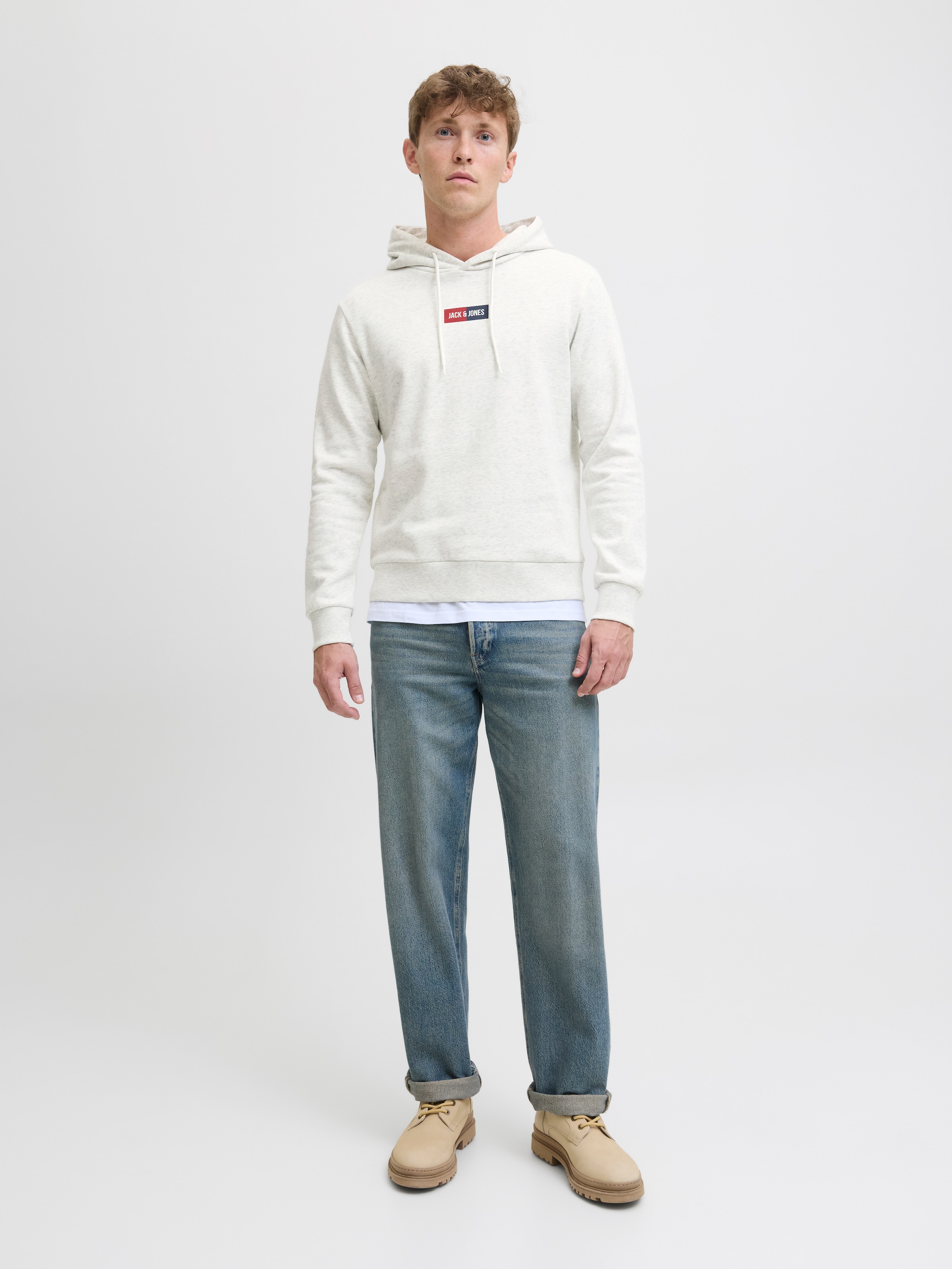 Jack & Jones Kapuzensweatshirt »JJPAN SWEAT HOOD«
