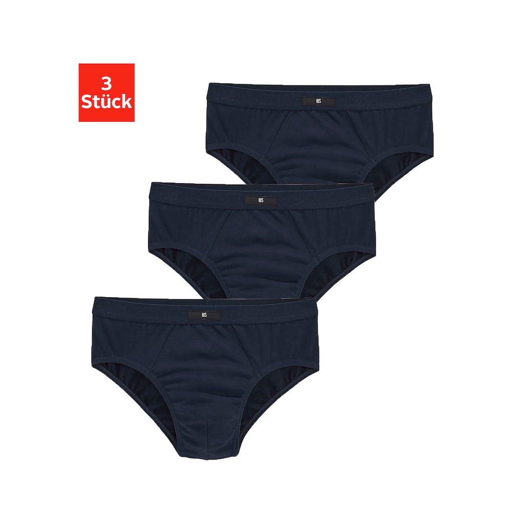 H.I.S Slip, (Packung, 3 St.)