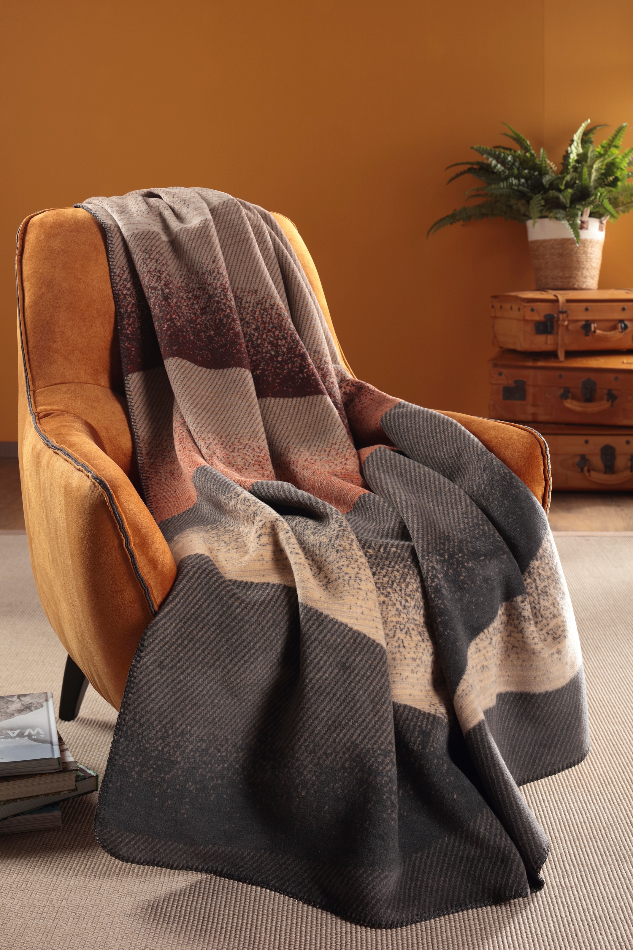 Biederlack Wohndecke »Wohndecke Desert Wave«, im modernen Design günstig online kaufen