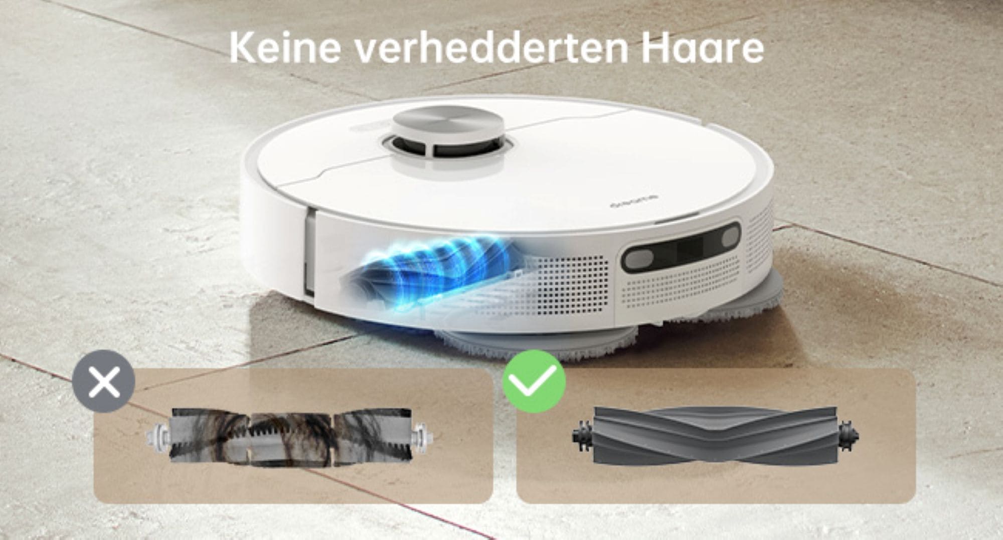 Dreame Nass-Trocken-Saugroboter »Dreame L10 Prime mit Wischfunktion«, 4.000Pa Saugkraft, vollautomatische Basisstation, Hinderniserkennung