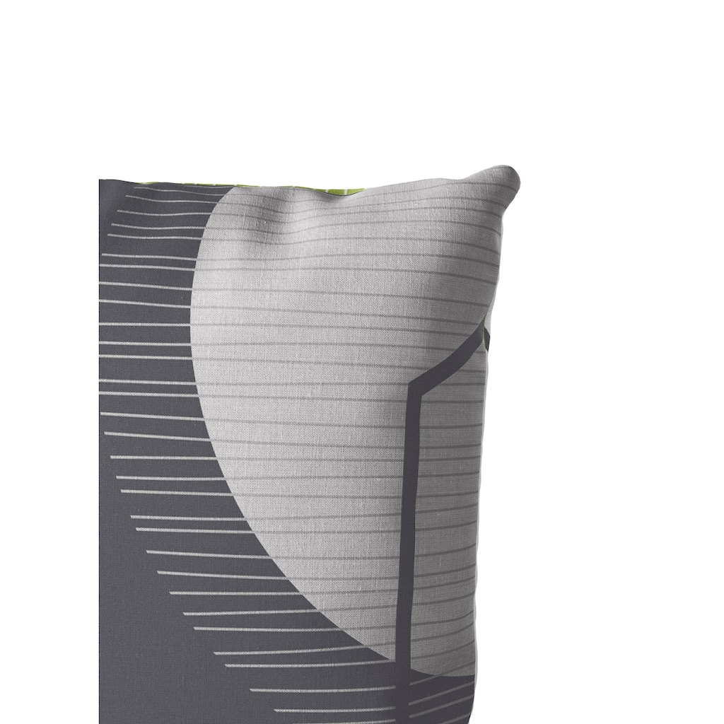 my home Bettwäsche »Emilia in Gr. 135x200 oder 155x220 cm«, (2 tlg.), moderne Bettwäsche aus Baumwolle, Bettwäsche mit geometrischem Muster