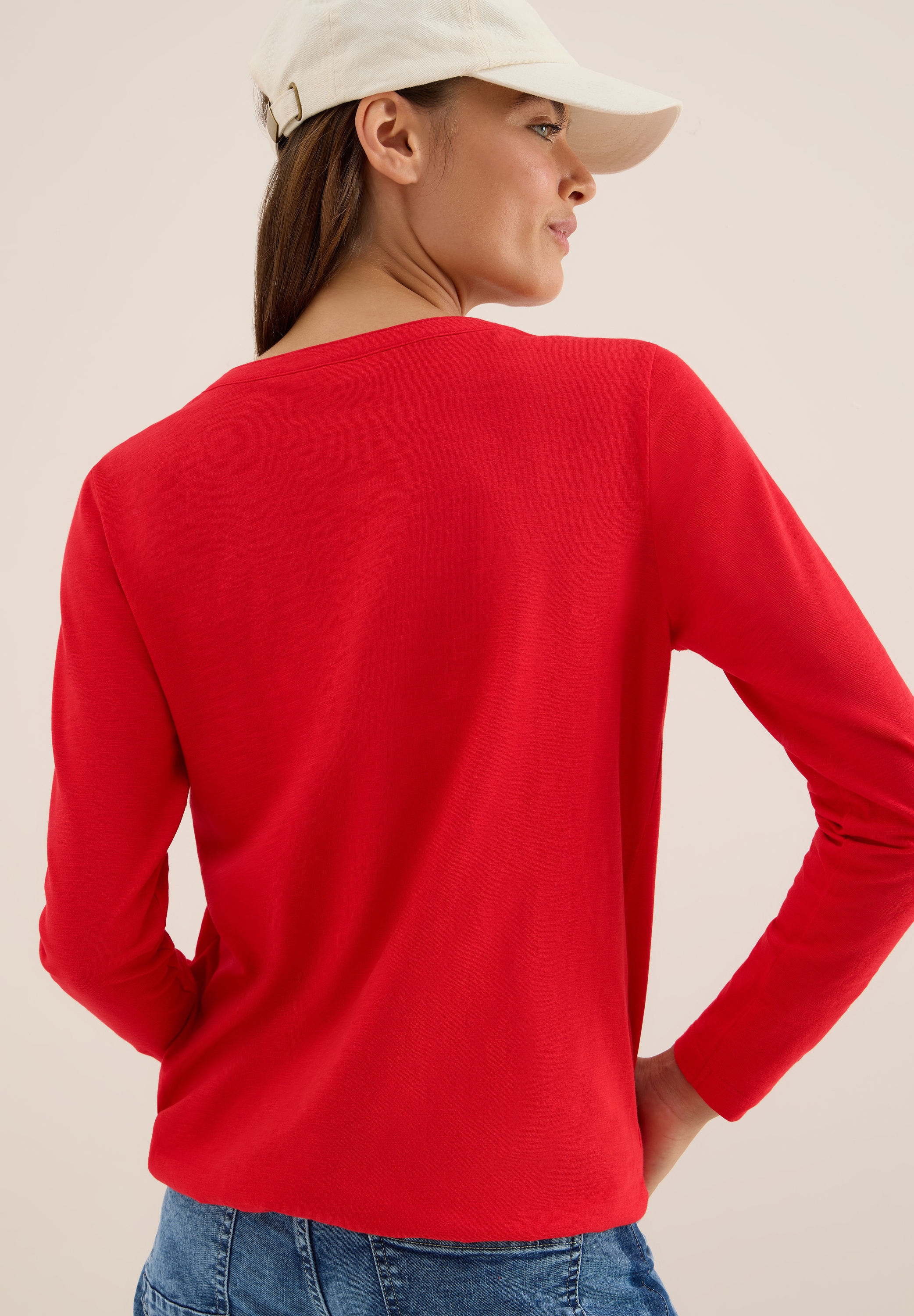 Cecil Langarmshirt, im Tunika-Look