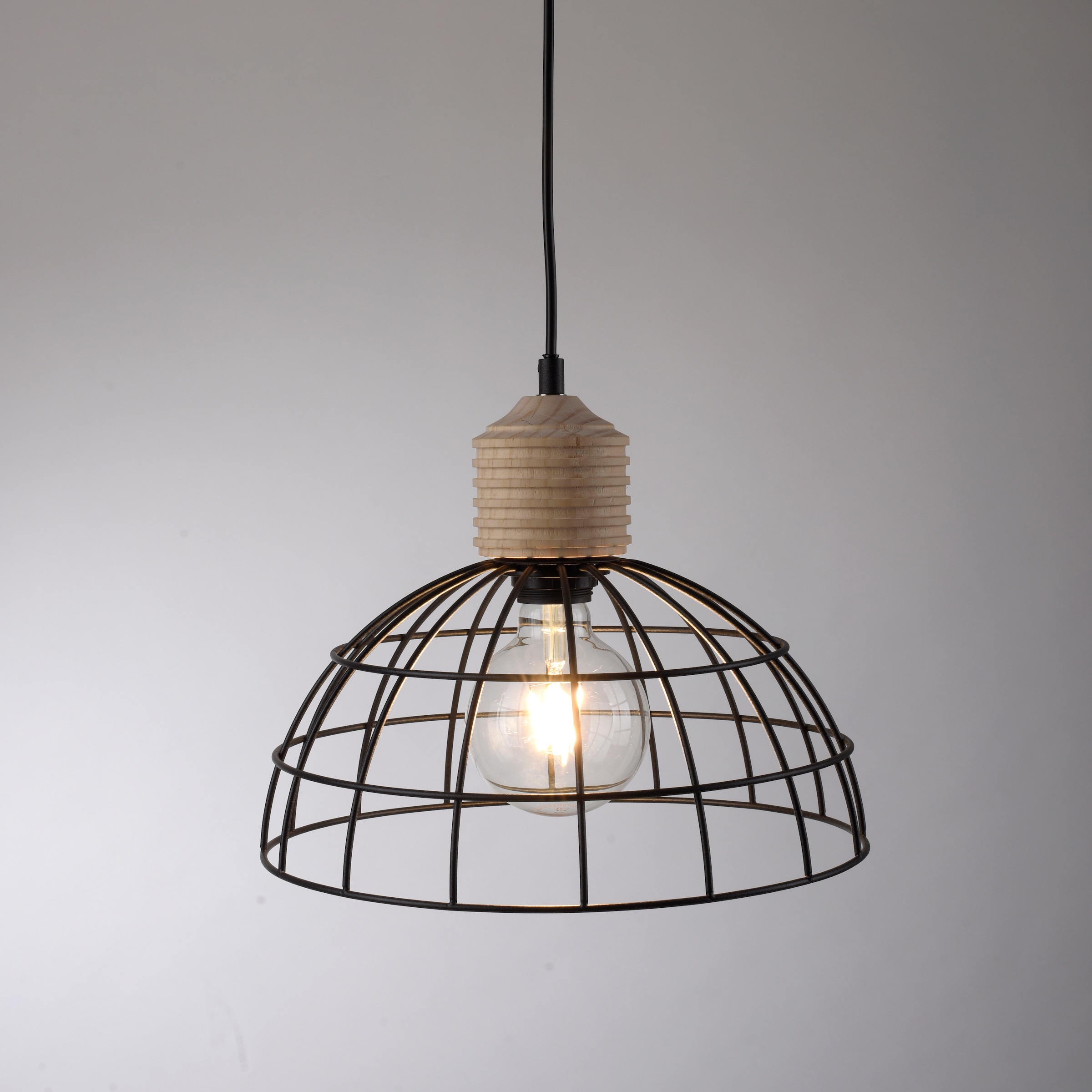 JUST LIGHT Pendelleuchte »TARO«, 1 flammig, Leuchtmittel E27   ohne Leuchtm günstig online kaufen