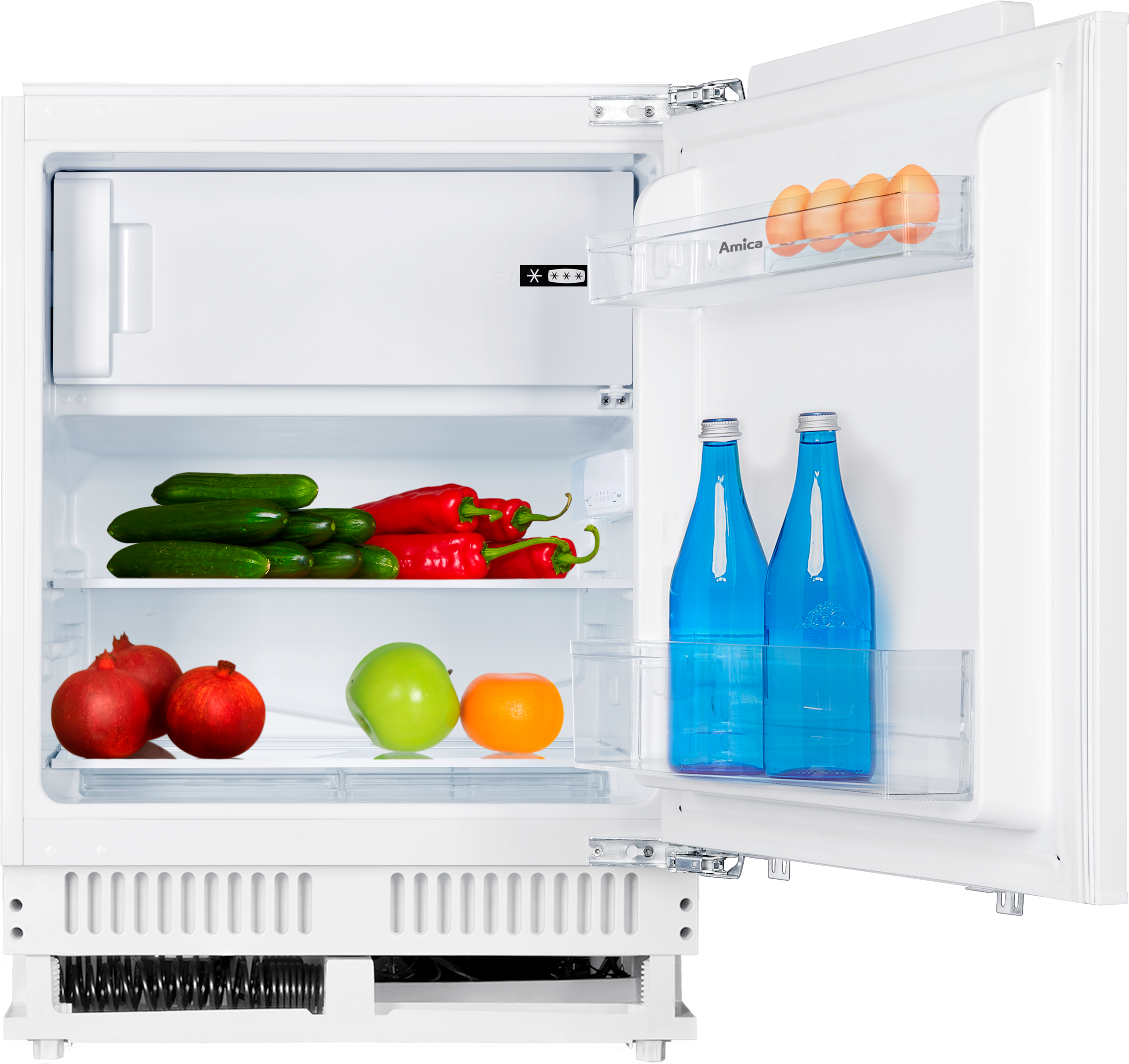 Amica Einbaukühlschrank »UKSX 361 911« 82,5 cm hoch 59,6 cm breit Festtür-T günstig online kaufen