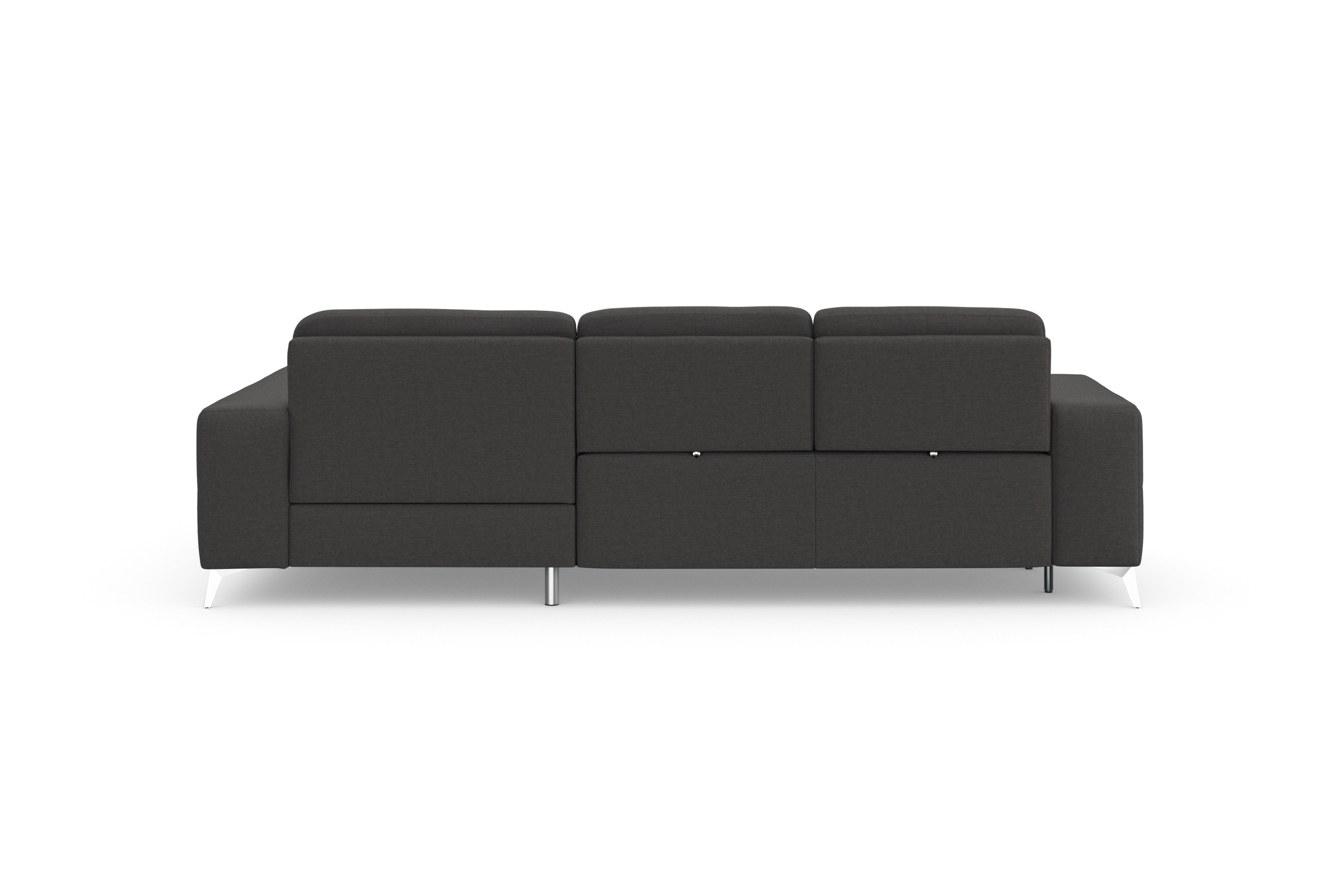 sit&more Ecksofa »Baviene L-Form«, inklusive Sitztiefenverstellung und Federkern, wahlweise Bettfunktion