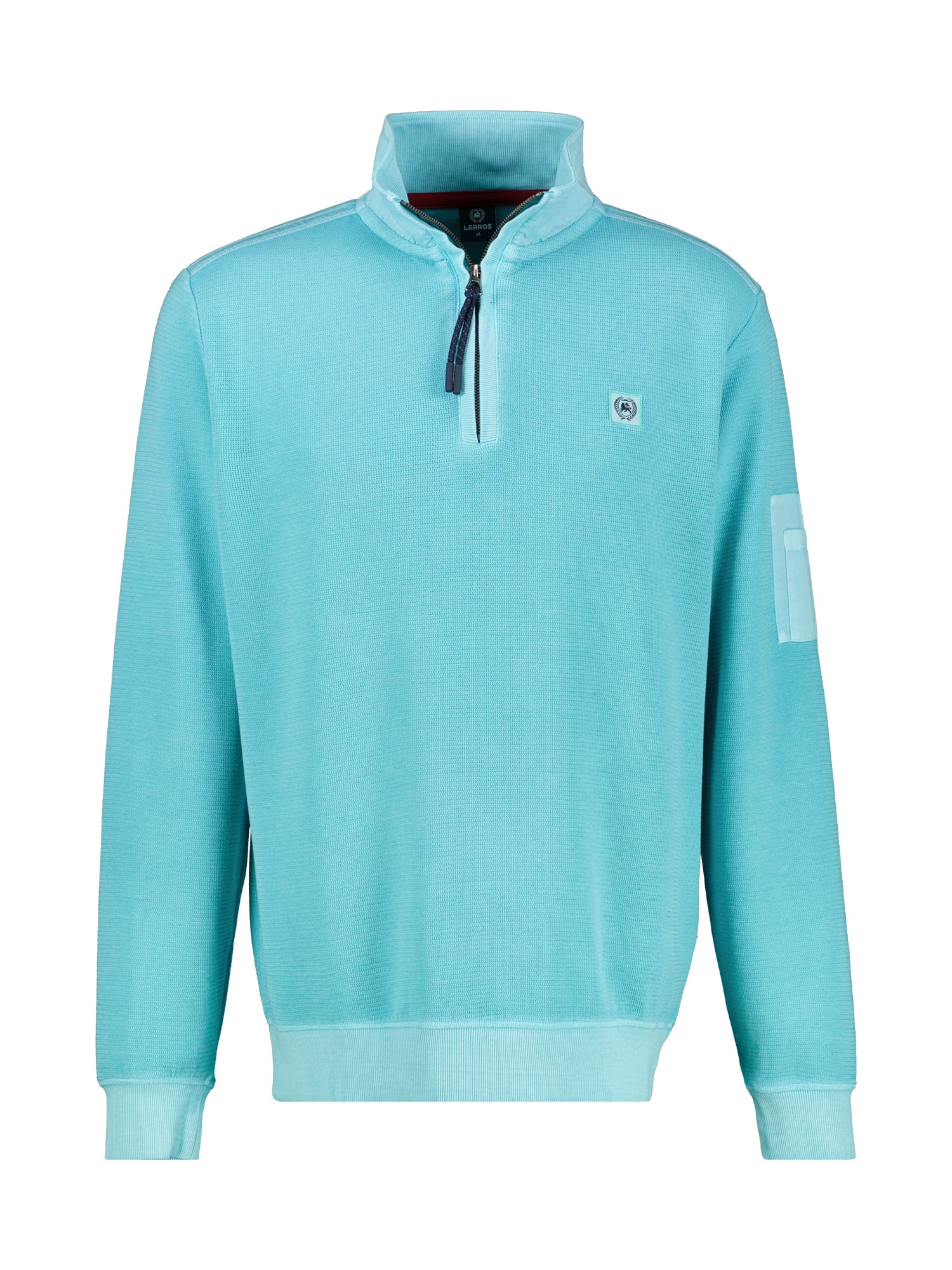 LERROS Sweatshirt »Sweattroyer in Zig-Zag-Struktur«
