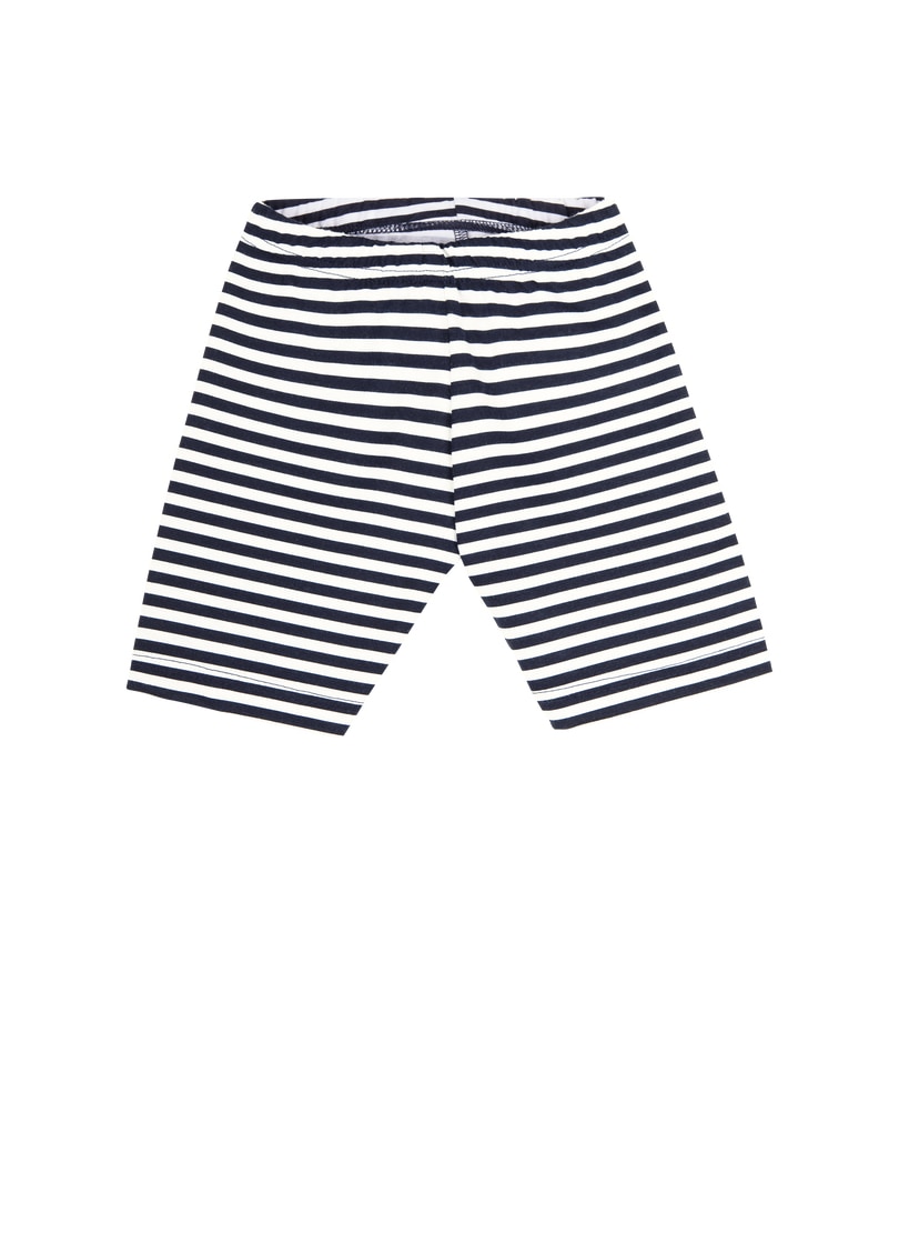Trigema Bermudas »TRIGEMA Geringelte Baby-Bermuda mit Elastikbund«, (1 tlg.)