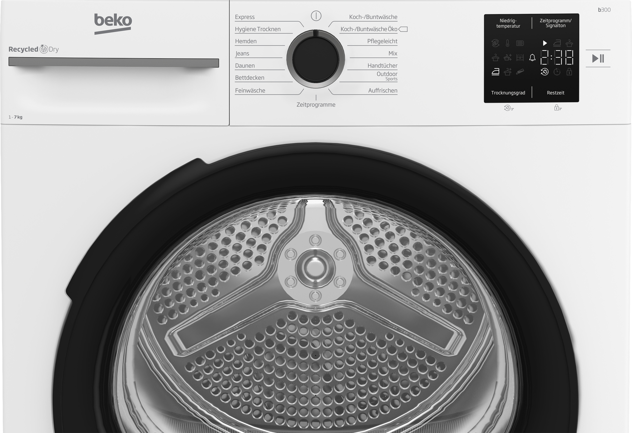 BEKO Kondenstrockner »BM3T37249W«, Wärmepumpentechnologie
