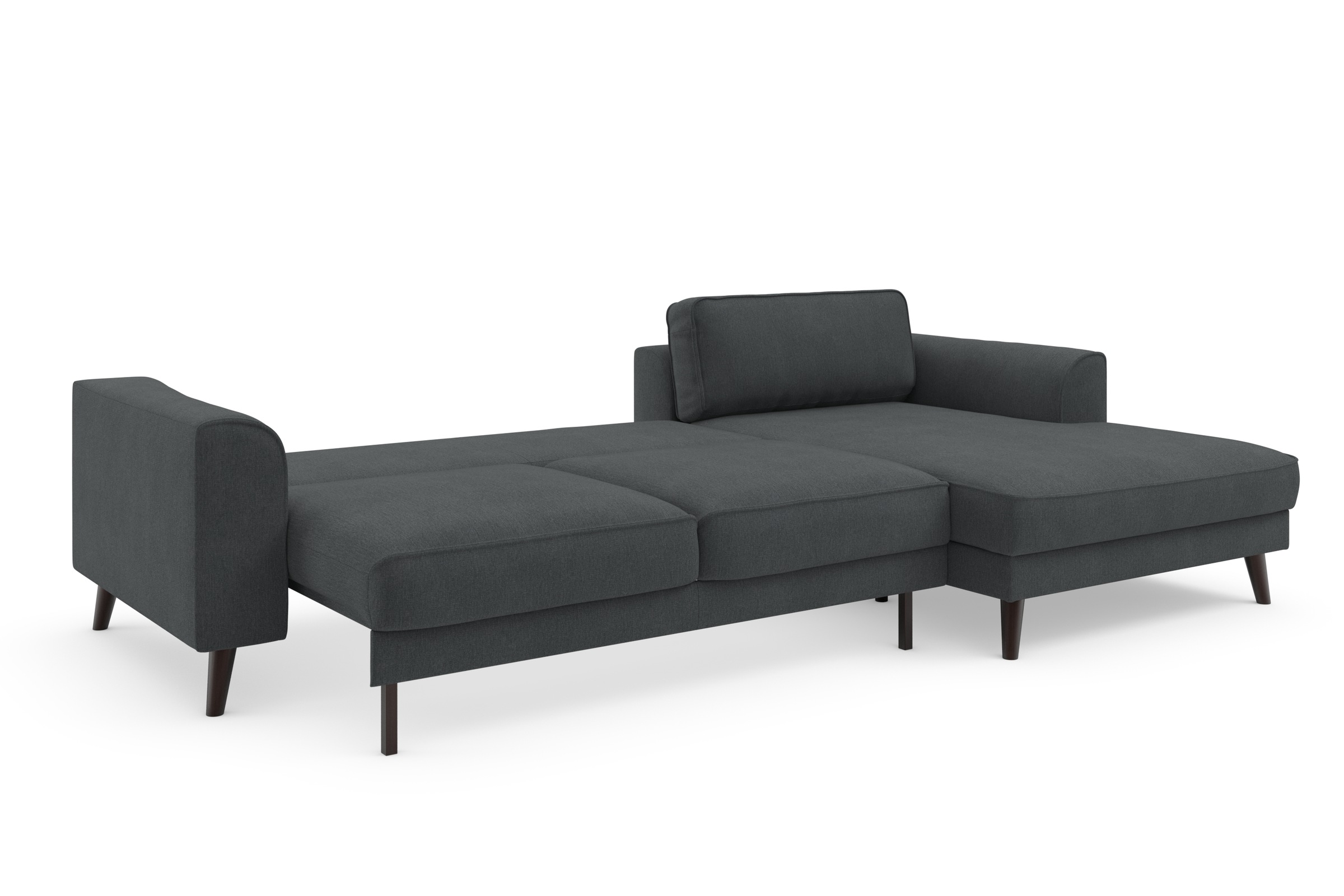 TRENDMANUFAKTUR Ecksofa »Lumber Jack, elegantes Designsofa, zeitlos modern, hoher Sitzkomfort«, wahlweise mit Bettfunktion u. Bettkasten, L-Form