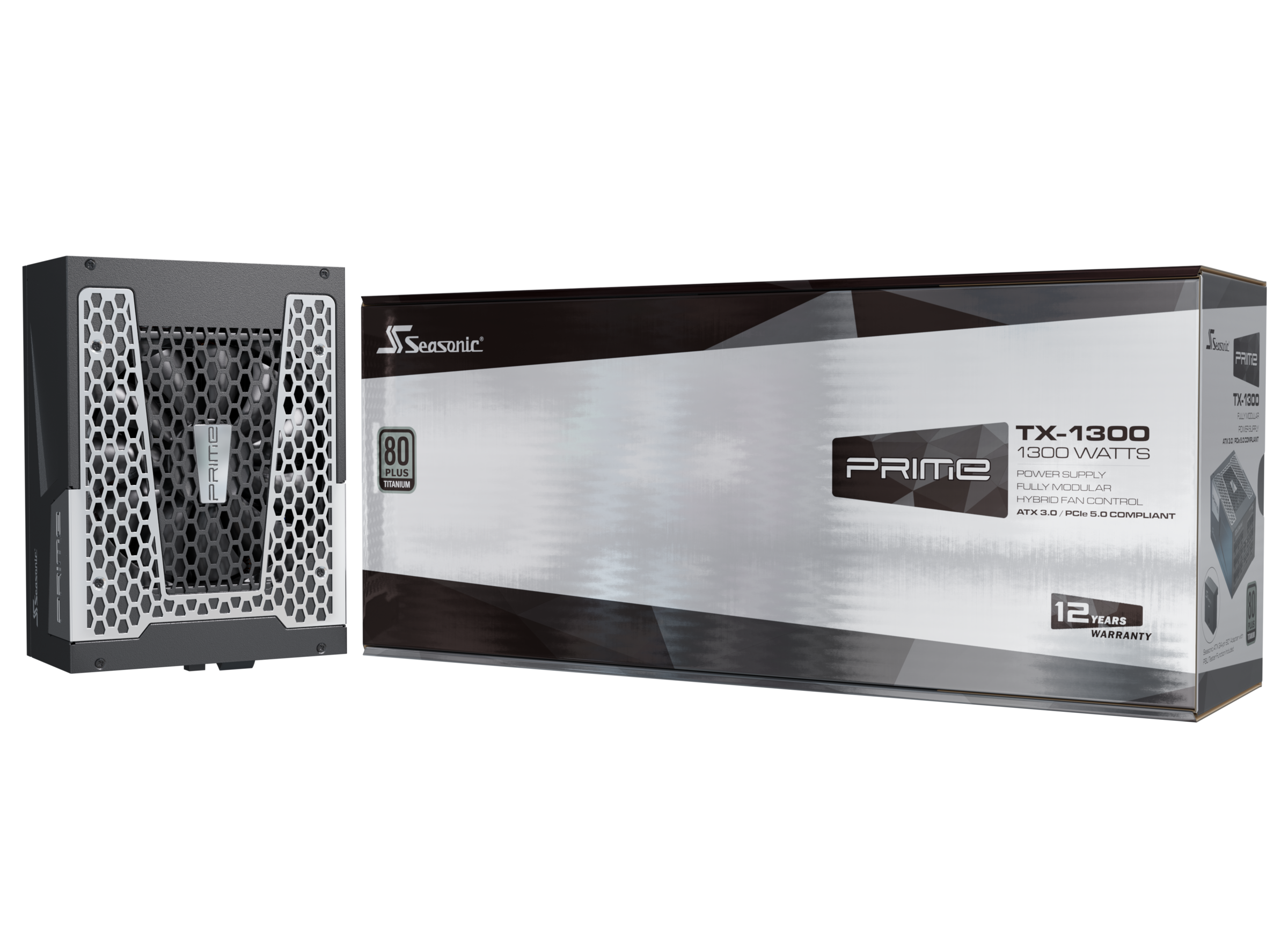 SEASONIC PC-Netzteil »PRIME-TX-1300-ATX30« schwarz Herstellergarantie: 12 Jahre