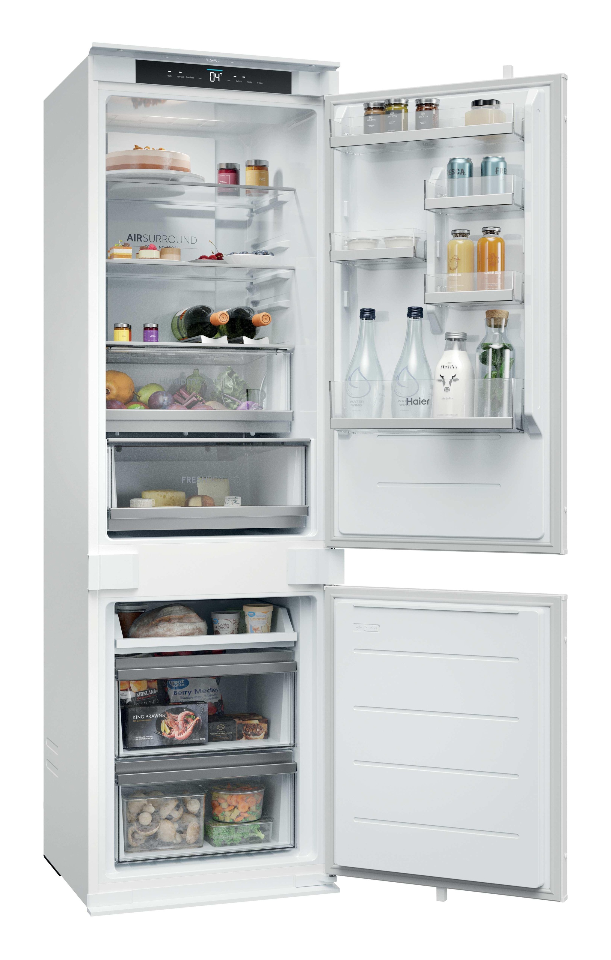 Haier Einbaukühlgefrierkombination »HBQW5518D« 177,2 cm hoch 54 cm breit Hu günstig online kaufen