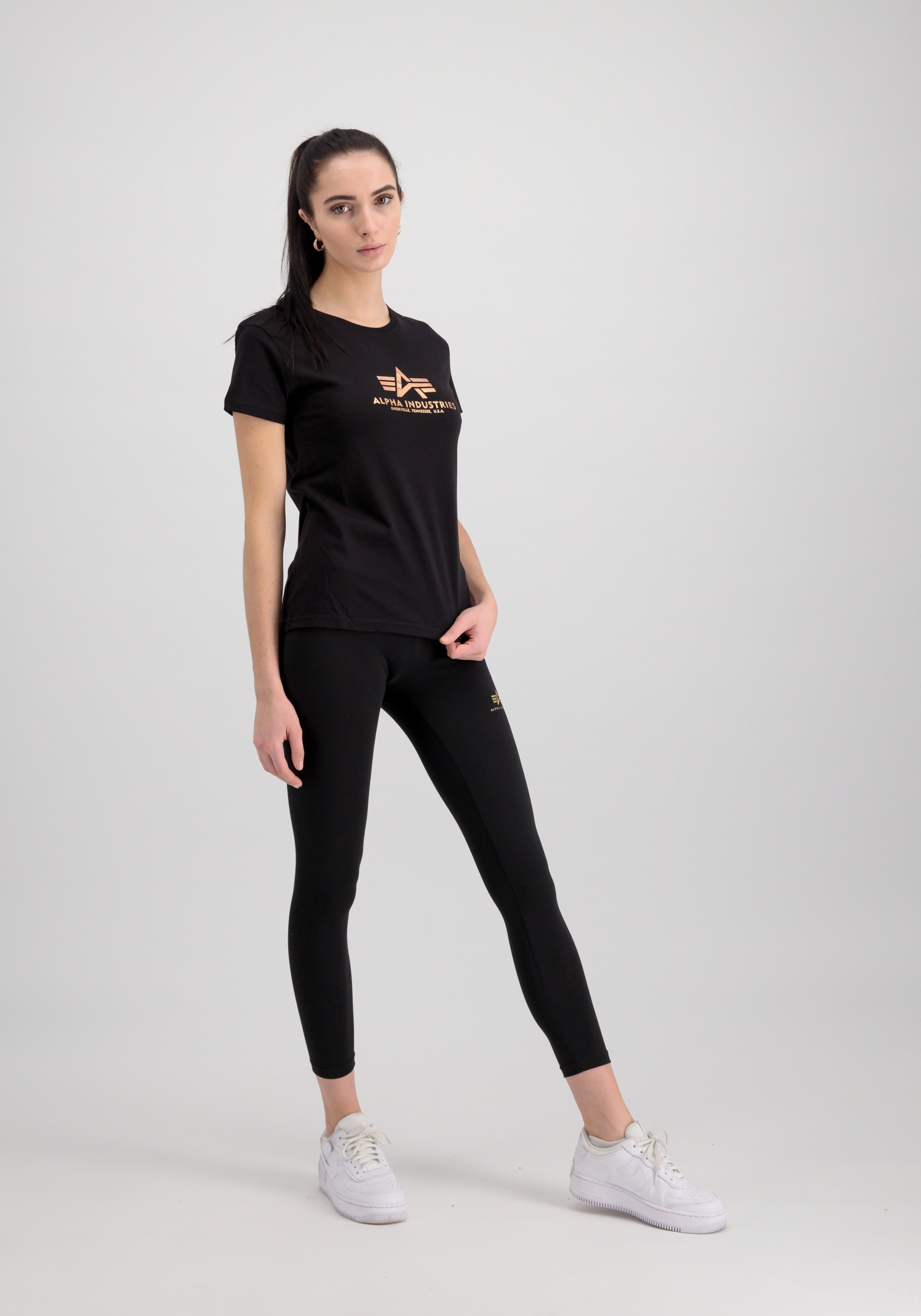 Alpha Industries T-Shirt »Alpha Industries Women - T-Shirts New Basic T-Shirt BL FP W«