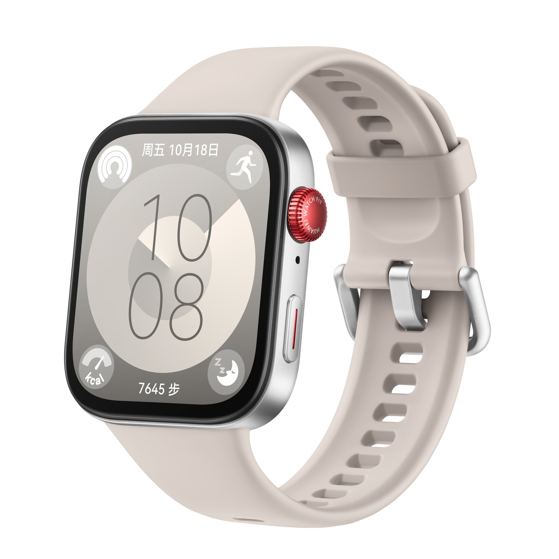 Huawei Smartwatch »WATCH FIT 3, 4,62 cm (1,82 Zoll) AMOLED-Display«, (4,62 cm / 1,82 Zoll), 4 GB, Herzfrequenz-Monitoring, SpO2, Atemübungen)