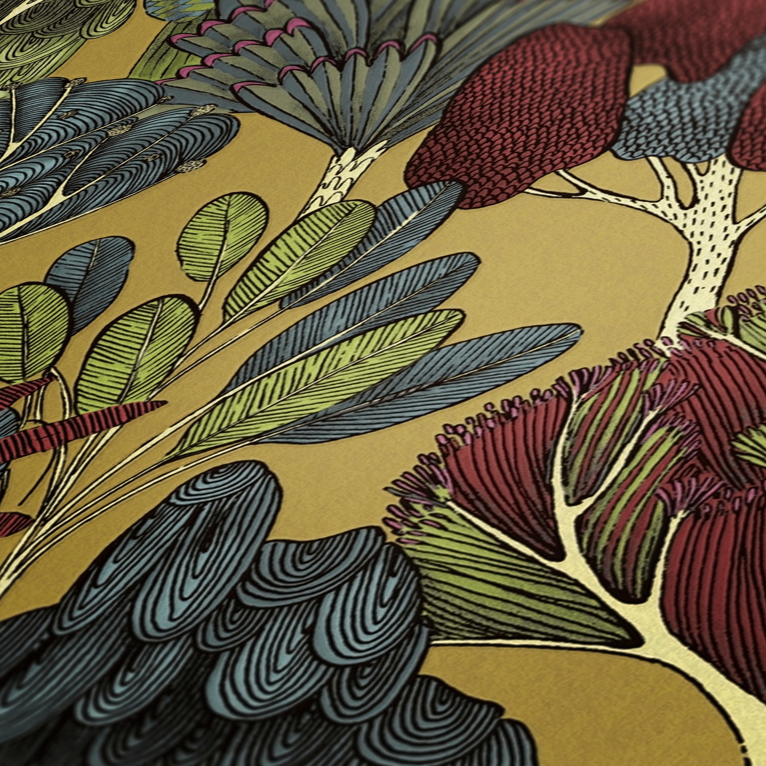 Architects Paper Vliestapete »Floral Impression«, floral-botanisch-Wald, Blumentapete Tapete Dschungel Tapeten Wohnzimmer Schlafzimmer Küche