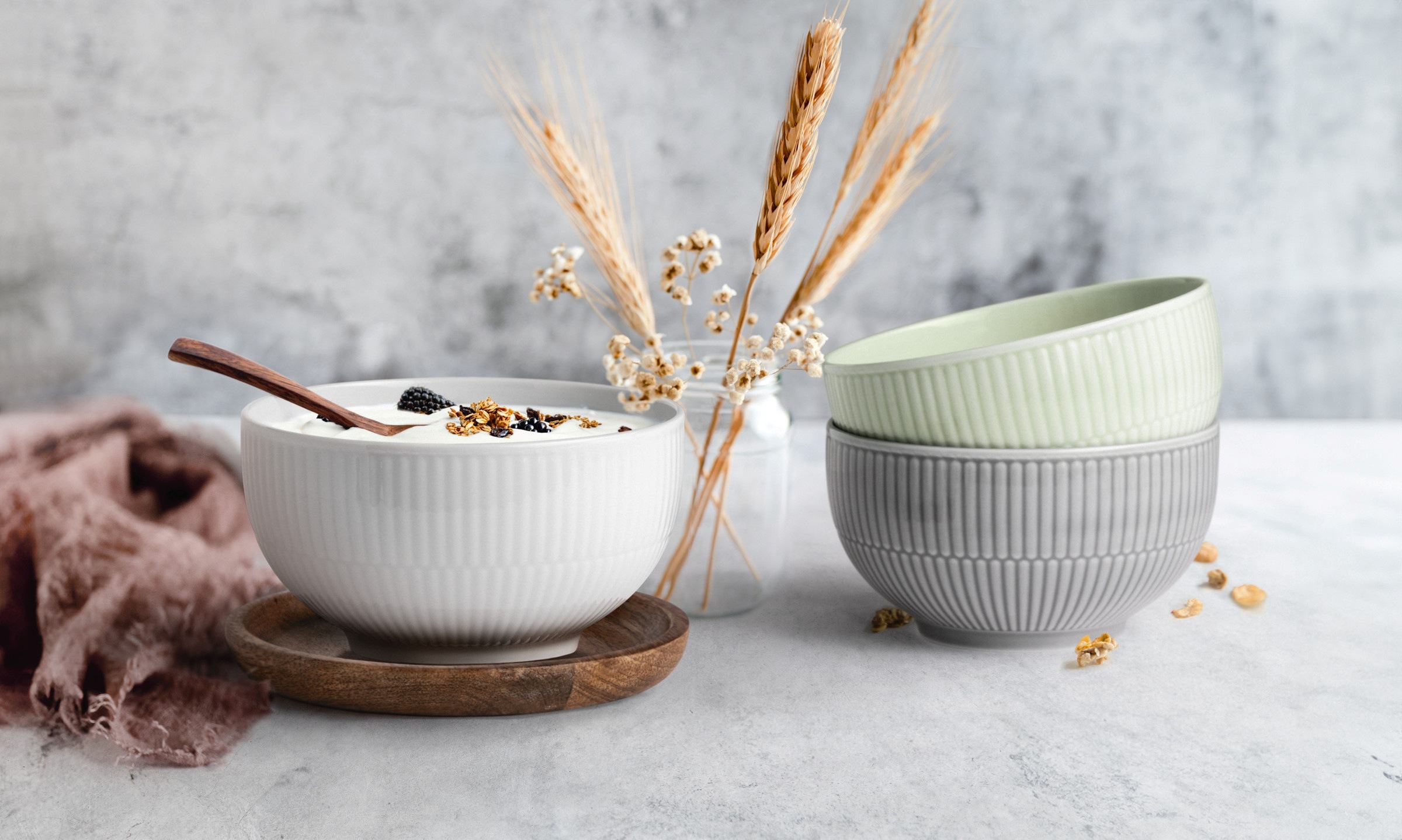 Seltmann Weiden Müslischale »Amina, Schalen-Set, 3-tlg.« 3 Stk. aus Porzell günstig online kaufen