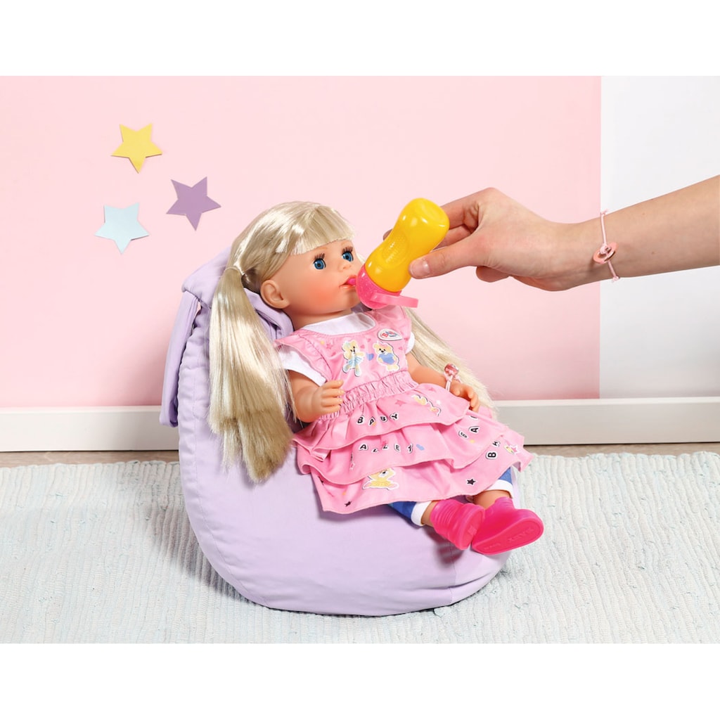 Baby Born Stehpuppe »Kindergarten Little Sister, 36 cm«, mit lebensechten Funktionen