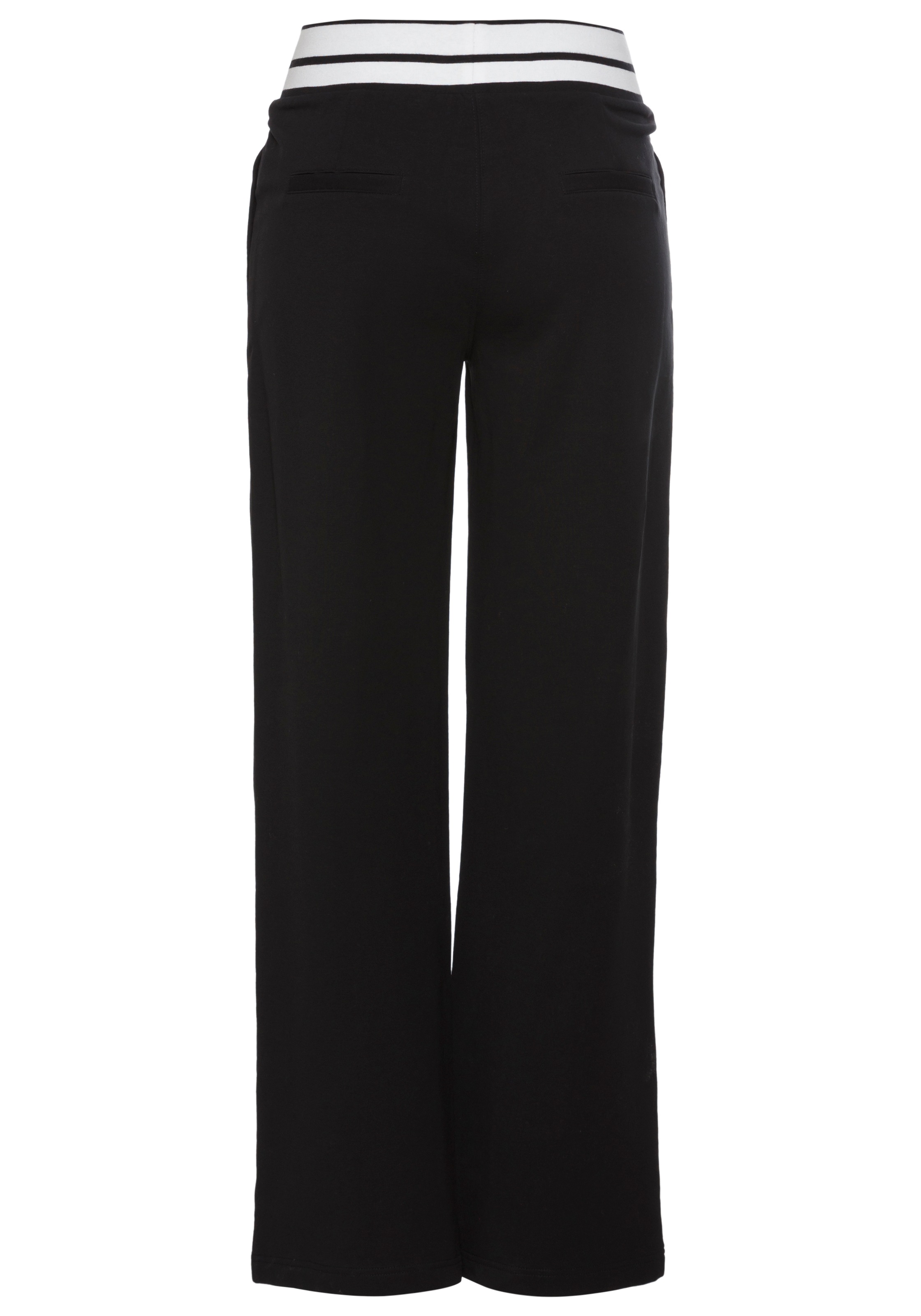 DELMAO Jerseyhose, mit Kontrastbund - NEUE KOLLEKTION