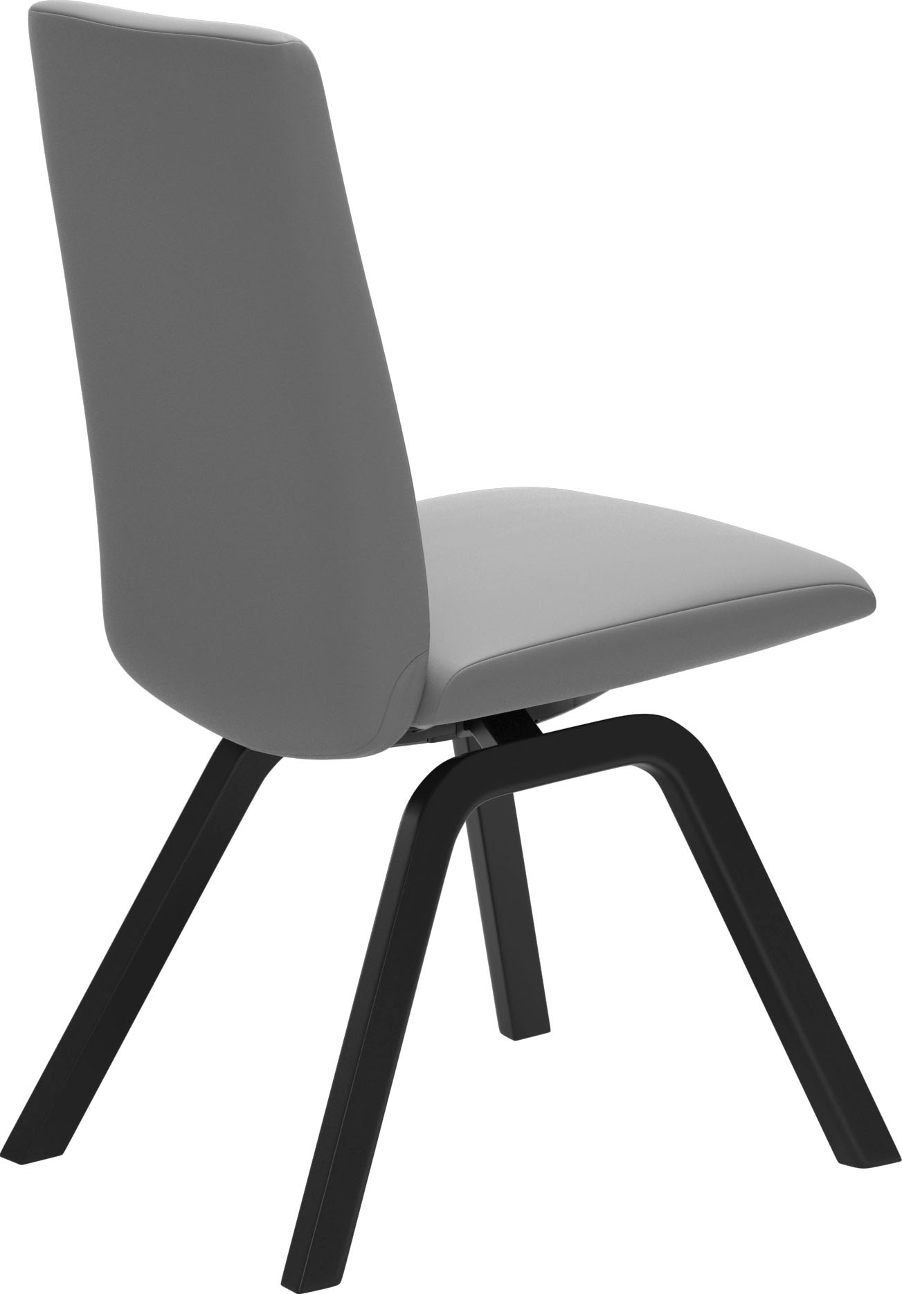 Stressless® Polsterstuhl »Laurel«, Leder BATICK, Low Back, Größe M, mit schräggestellten Beinen in Schwarz