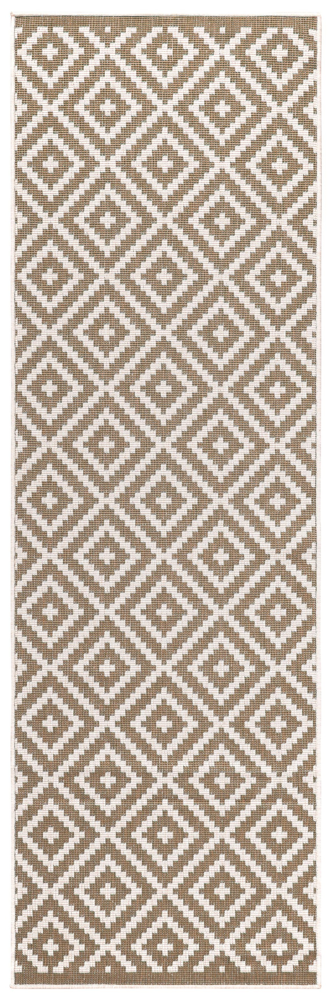 3. Bild von my home Läufer »Ronda Wendeteppich«, rechteckig, Sisal-Optik, Flachgewebe, In- und Outdoor, geometrisches Boho Design