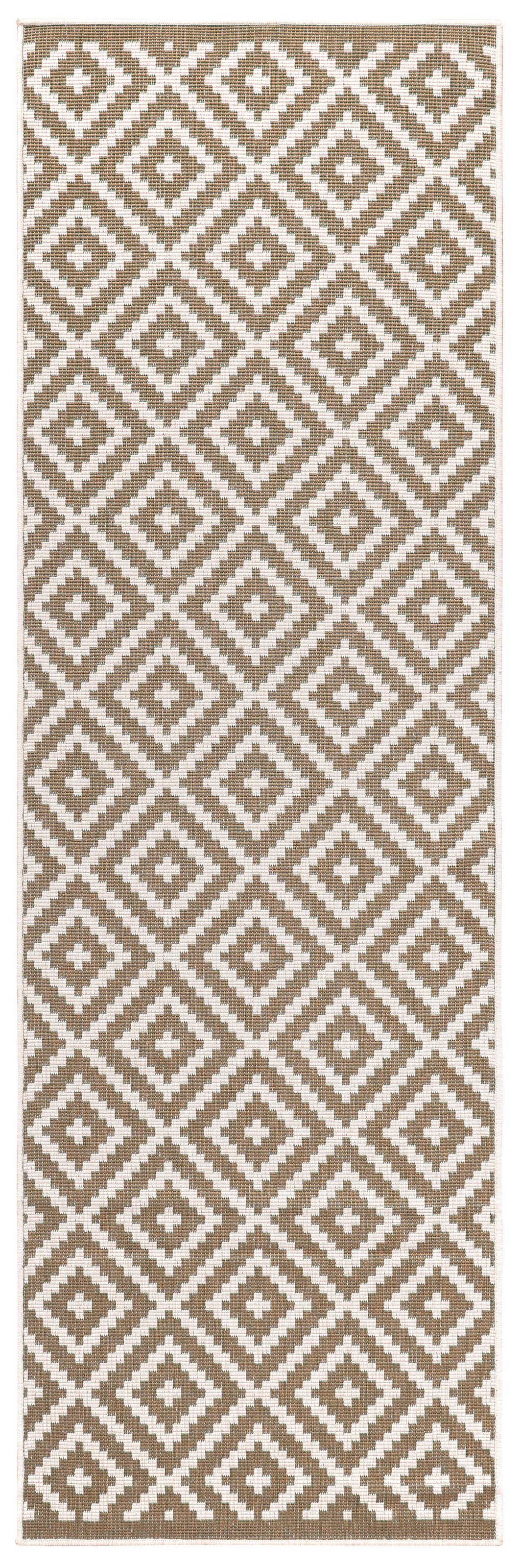 3. Bild von my home Läufer »Ronda Wendeteppich«, rechteckig, Sisal-Optik, Flachgewebe, In- und Outdoor, geometrisches Boho Design