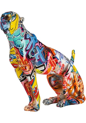 Tierfigur »Gepard Street Art«, Graffiti-Design