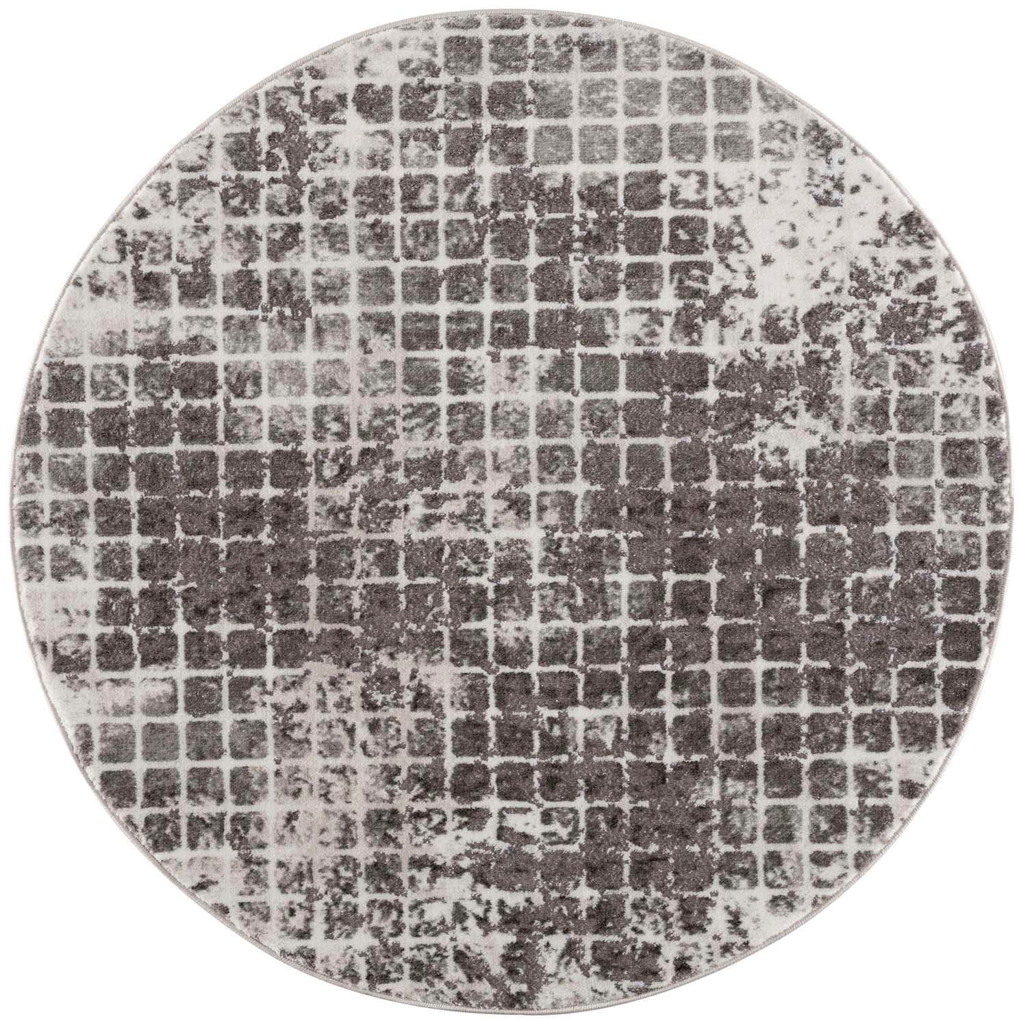 Carpet City Teppich »Noa 9328«, rund, 11 mm Höhe, Kurzflor, Modern, Weicher For, Pflegeleicht