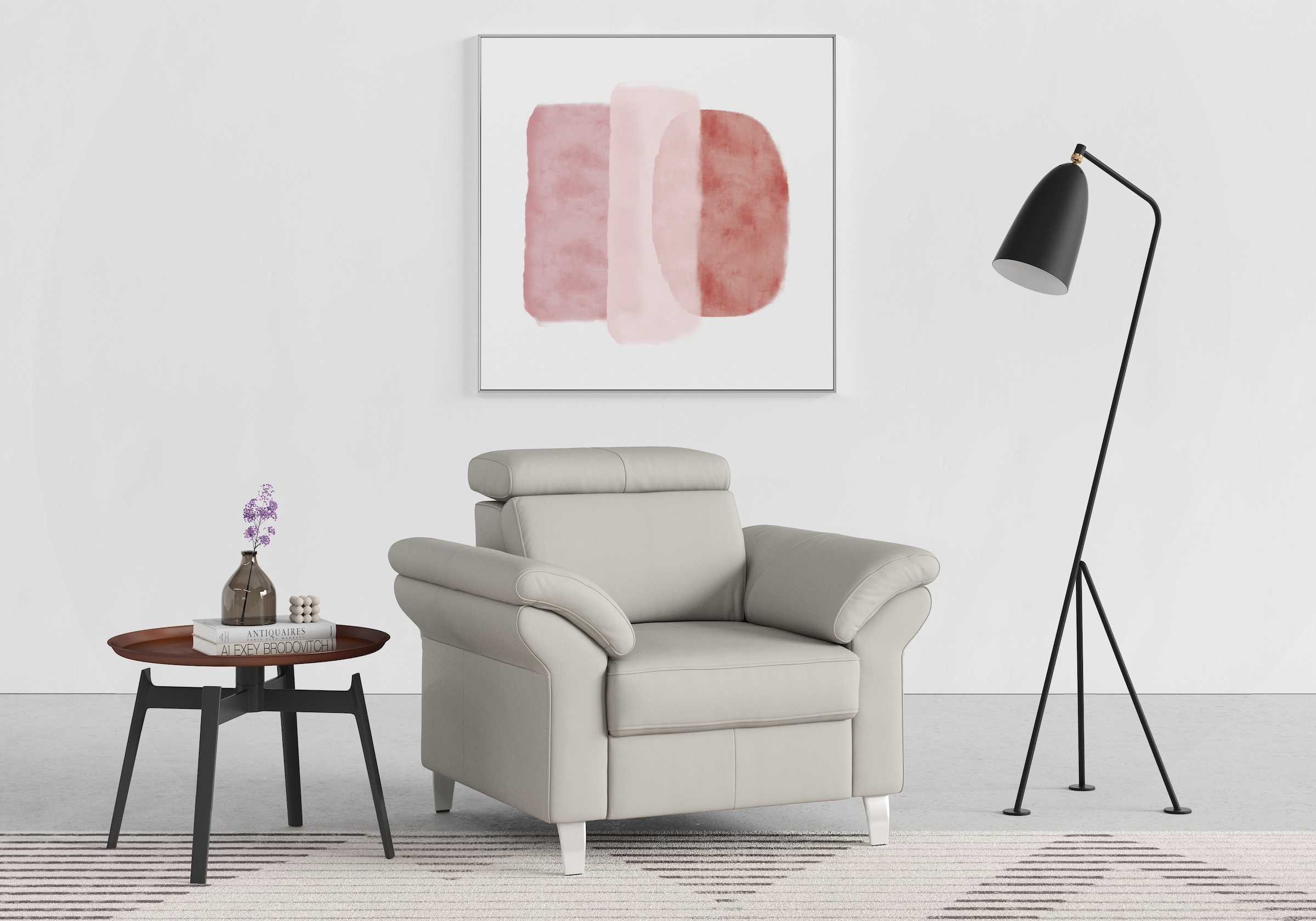 sit&more Sessel »Arngast« inklusive Federkern und Kopfteilverstellung günstig online kaufen