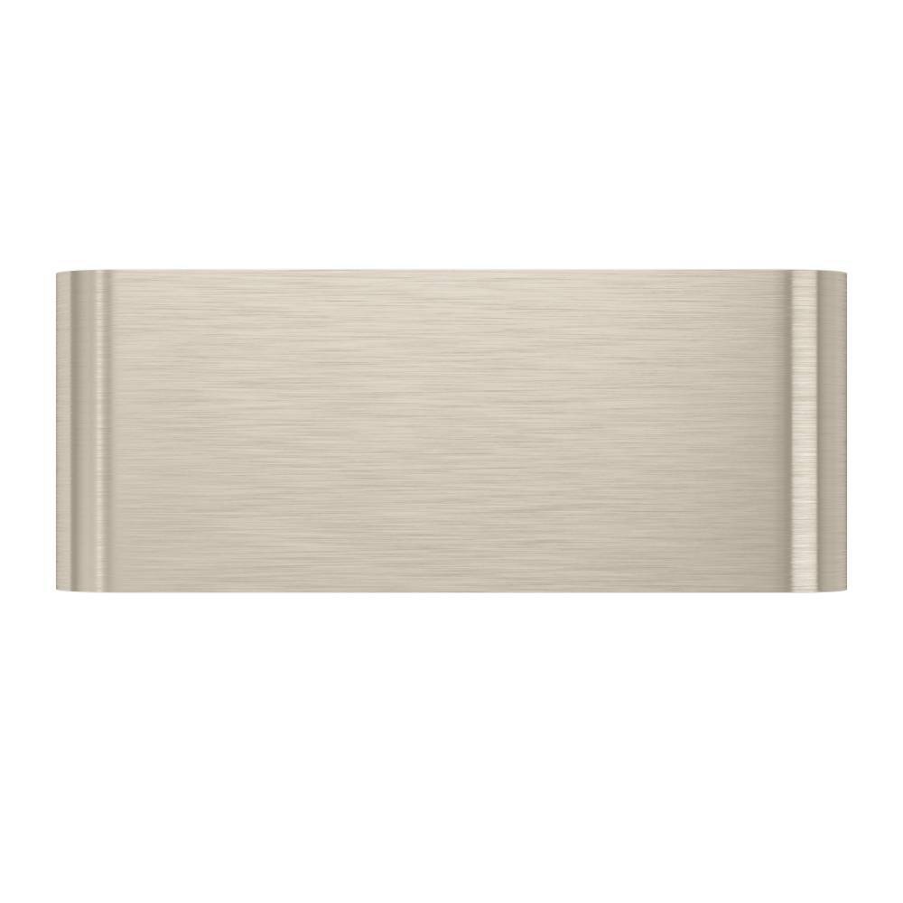 EGLO Wandleuchte »SANIA 4 Wandlampe, Wandstrahler, Flurlampe, nickel-matt, LED, modern«, 1 flammig, Leuchtmittel LED-Board | LED fest integriert, Wohnzimmer, Esszimmer, Flur, minimalistisch, indirektes Licht, 20x8cm