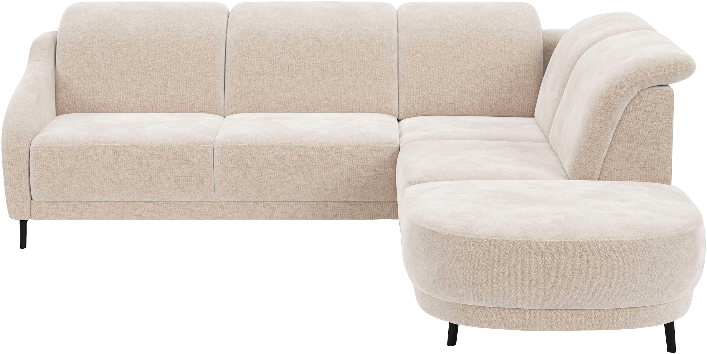 sit&more Ecksofa »Blues L-Form«, wahlweise mit Klapptisch und USB günstig online kaufen