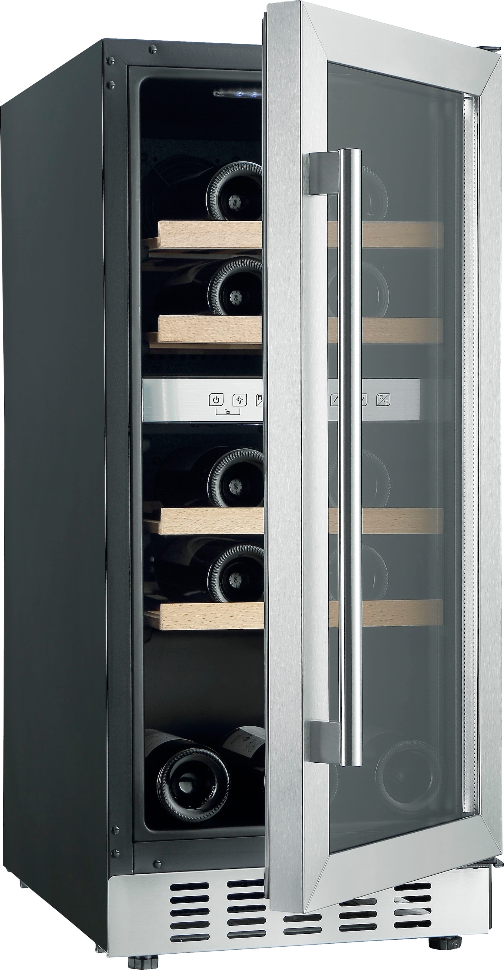 Hanseatic Weinkühlschrank »HWC31GCIA«, für 31 Standardflaschen á 075l,  unterbaufähig auf Raten kaufen
