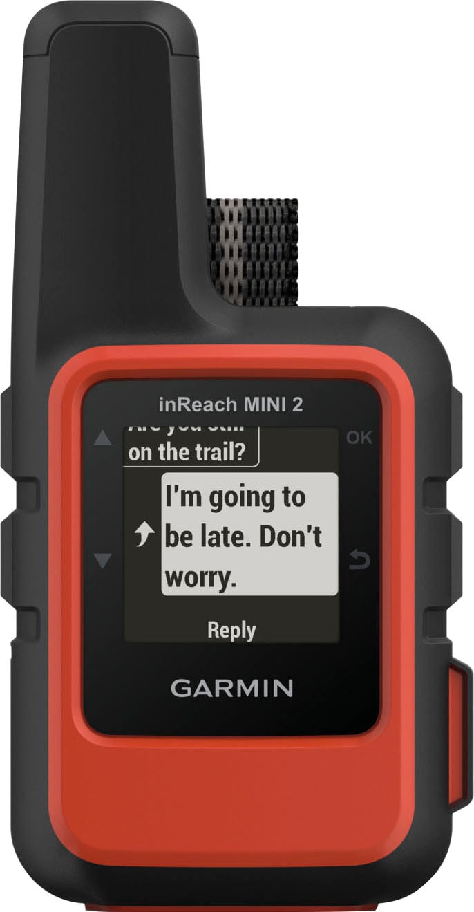 Garmin Outdoor-Navigationsgerät »Garmin inReach Mini 2 Black GPS EMEA«, TracBack-Routing-Funktion, Punkt-zu-Punkt-Navigation