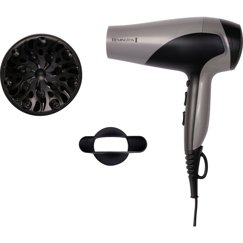 Remington Ionic-Haartrockner »Ionic Dry 2200 D3190S«, 2200 W, 2 Aufsätze