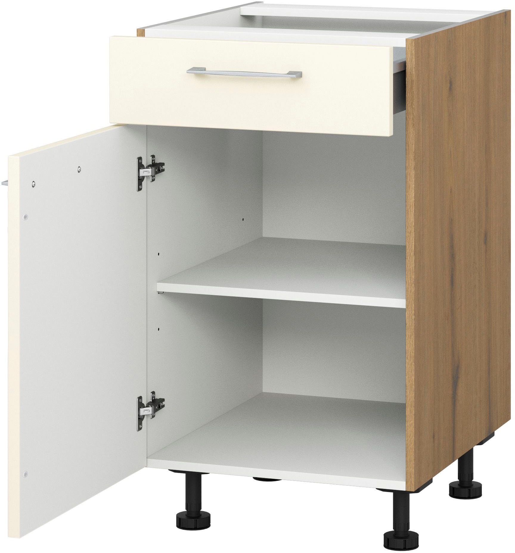 KOCHSTATION Unterschrank "KS-Trea US60" mit einem Auszug und einer Tür, Ein günstig online kaufen