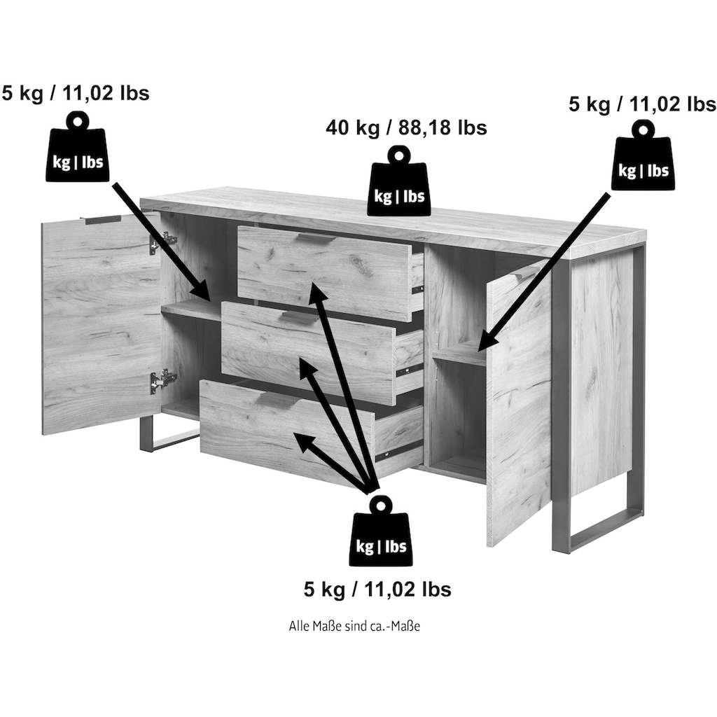 Jahnke Sideboard »LOOP«