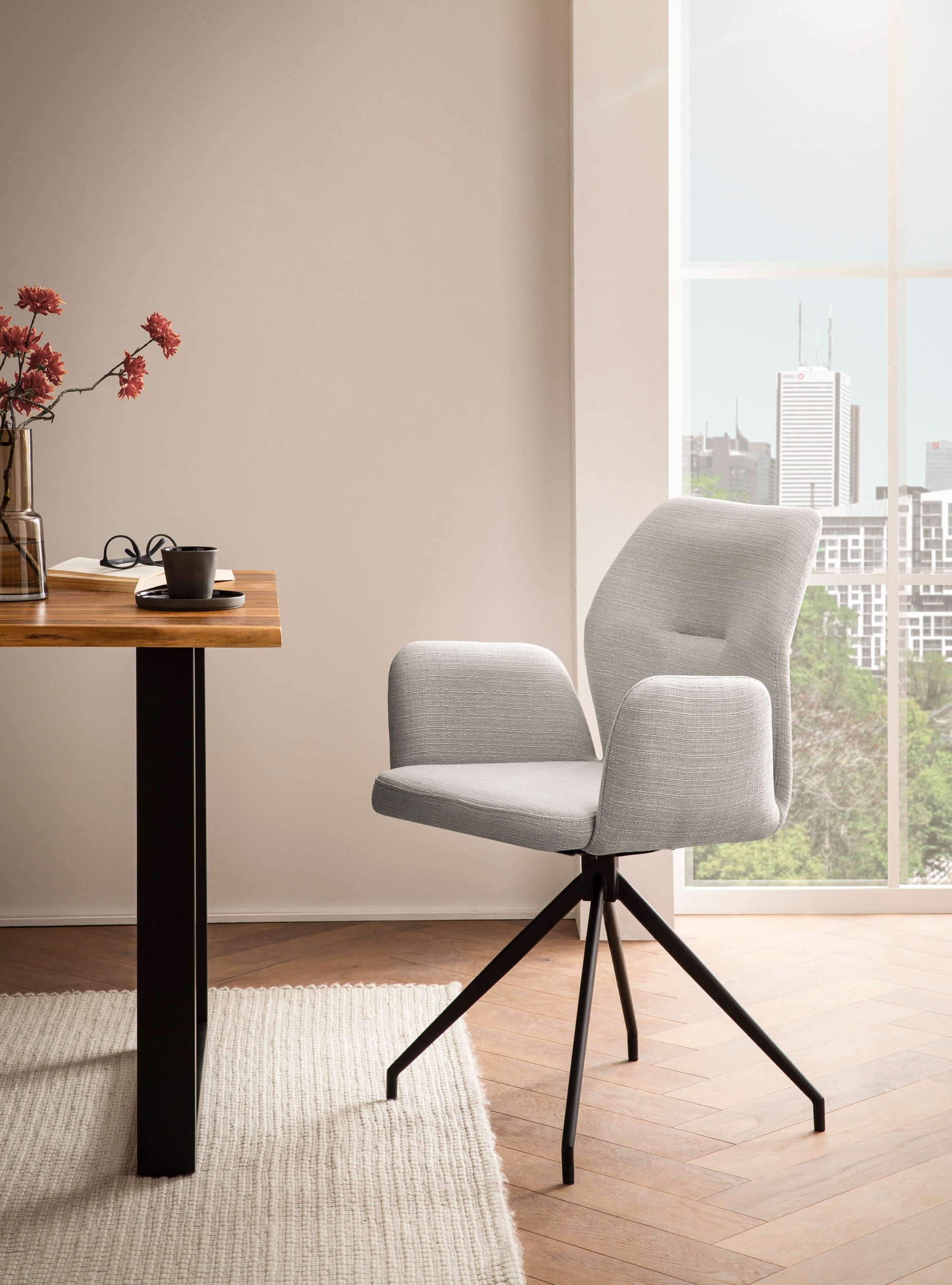 SalesFever Esszimmerstuhl »Taormina Armlehnstuhl« () 1 Stk.Esszimmersessel günstig online kaufen